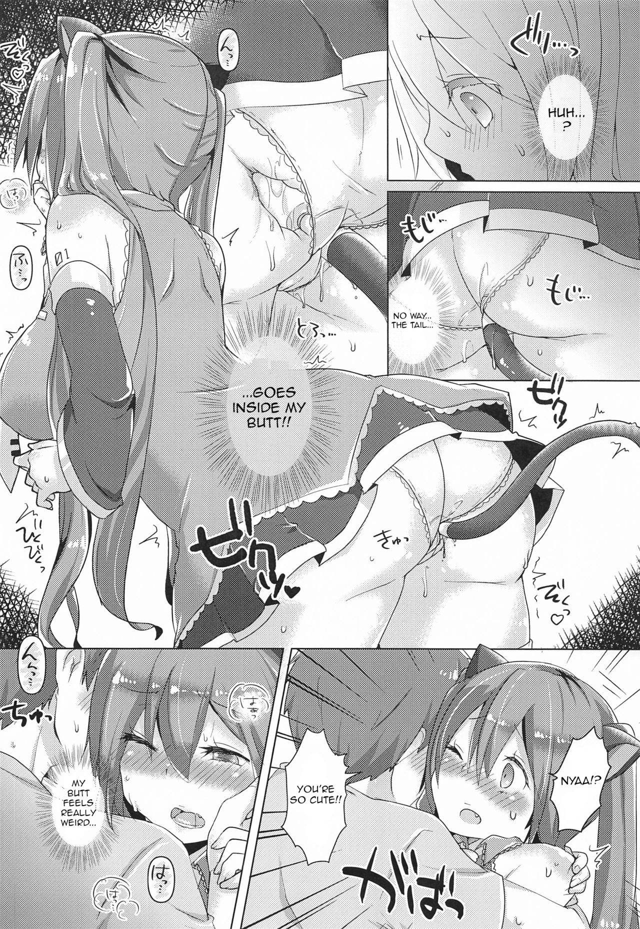 [Kusoyuridanchi (Johnson)] Miku-chan ni Nekomimi toka Plug in Shite Ichaicha Suru Hon | A Book About Installing a Catgirl Plugin and Having Lovey-Dovey Sex With Miku-chan (VOCALOID) [English] [Nomihoudai]