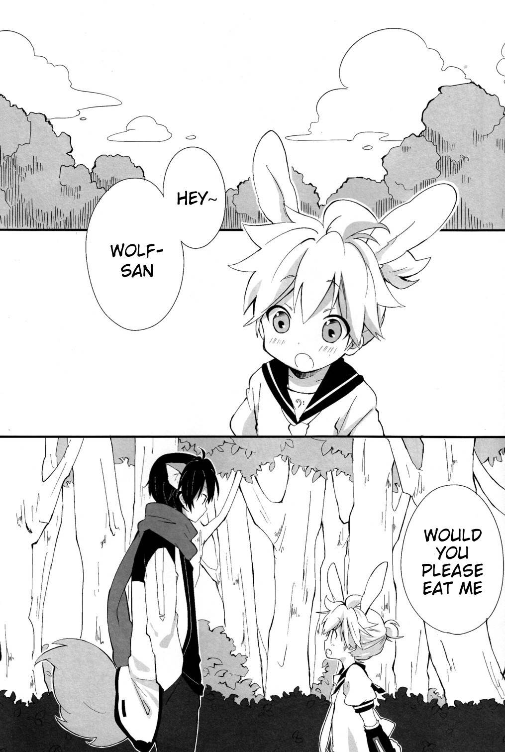 [Hey you! (Non)] Ookami-san to Usagi-chan (Vocaloid) [English] {Chin²}