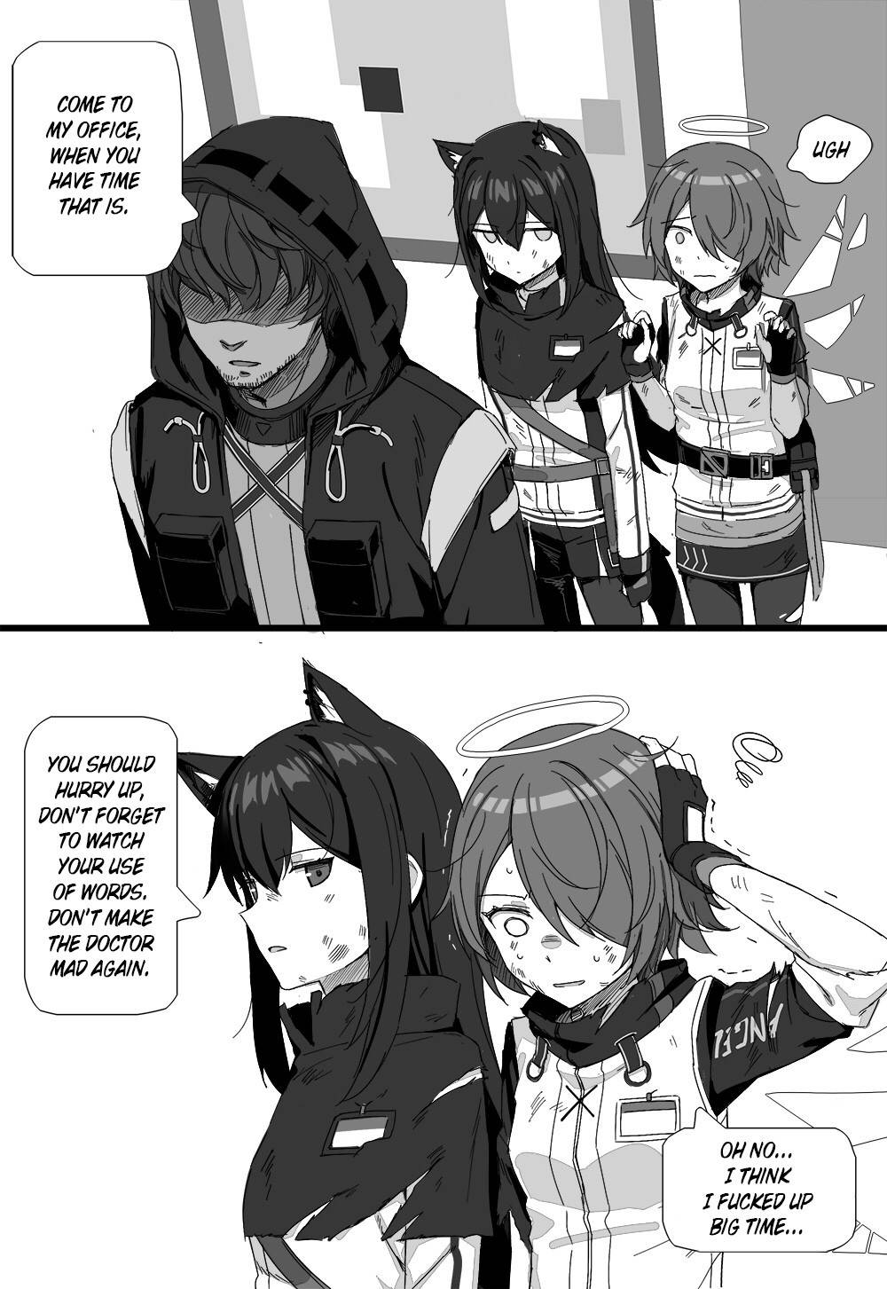 [kataokasan] Impotent Fury pg 23-34 (Arknights) [English] [xinsu]