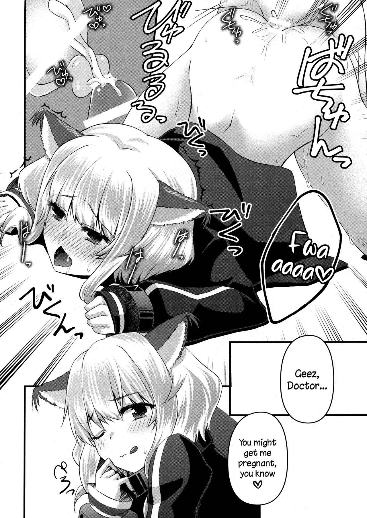 (SC2020 Autumn) [senarinko (Sena Rinko)] Okota de Nyan Nyako (Arknights) [English] [DKKMD Translations]