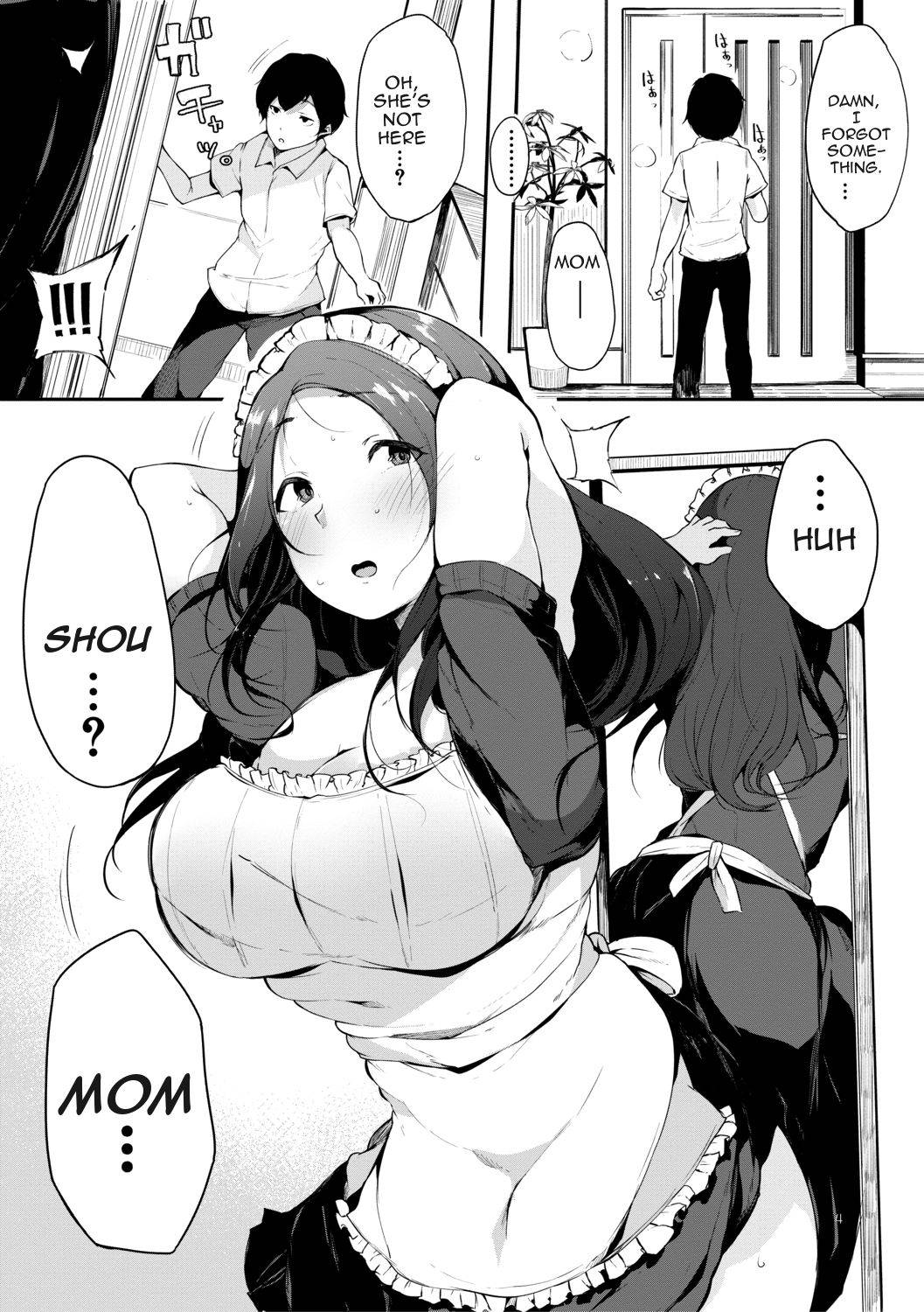 [Sakurayu Haru] Maid Mom (Hametomo Onna Tomodachi ga Sex Friend Kashita Hi)[English][Amoskandy]