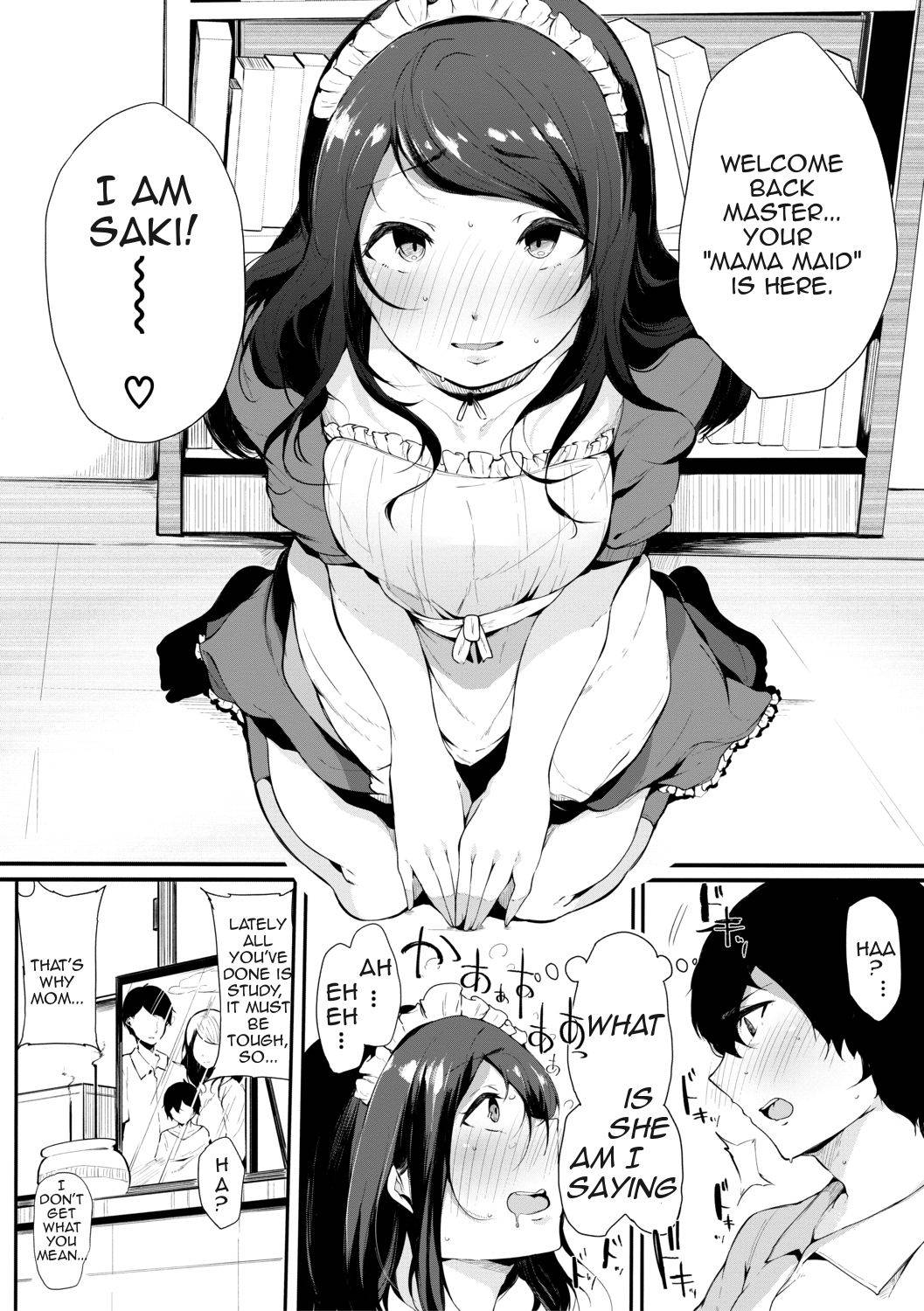 [Sakurayu Haru] Maid Mom (Hametomo Onna Tomodachi ga Sex Friend Kashita Hi)[English][Amoskandy]