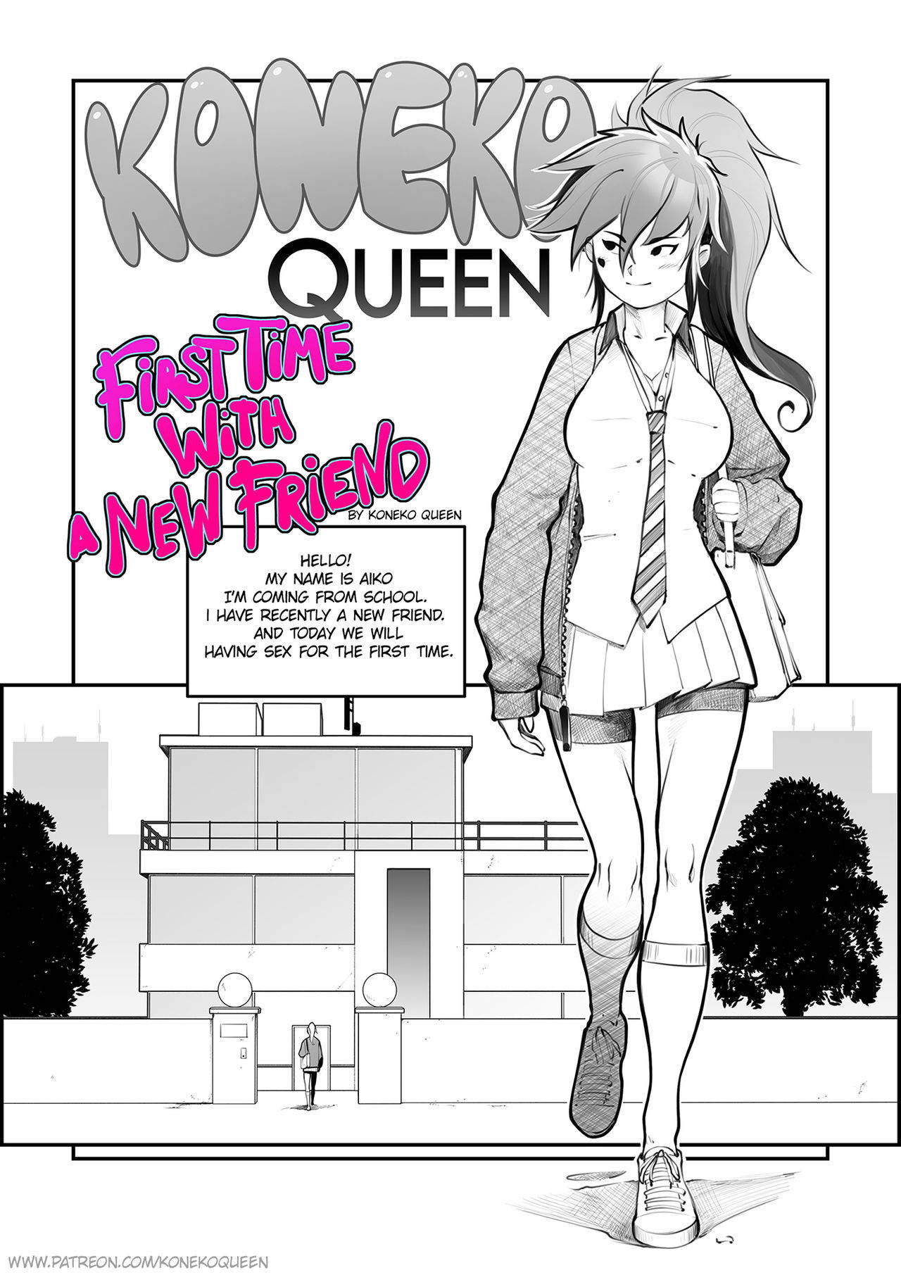 Koneko Queen (First time wiht a new freind)[Eng]