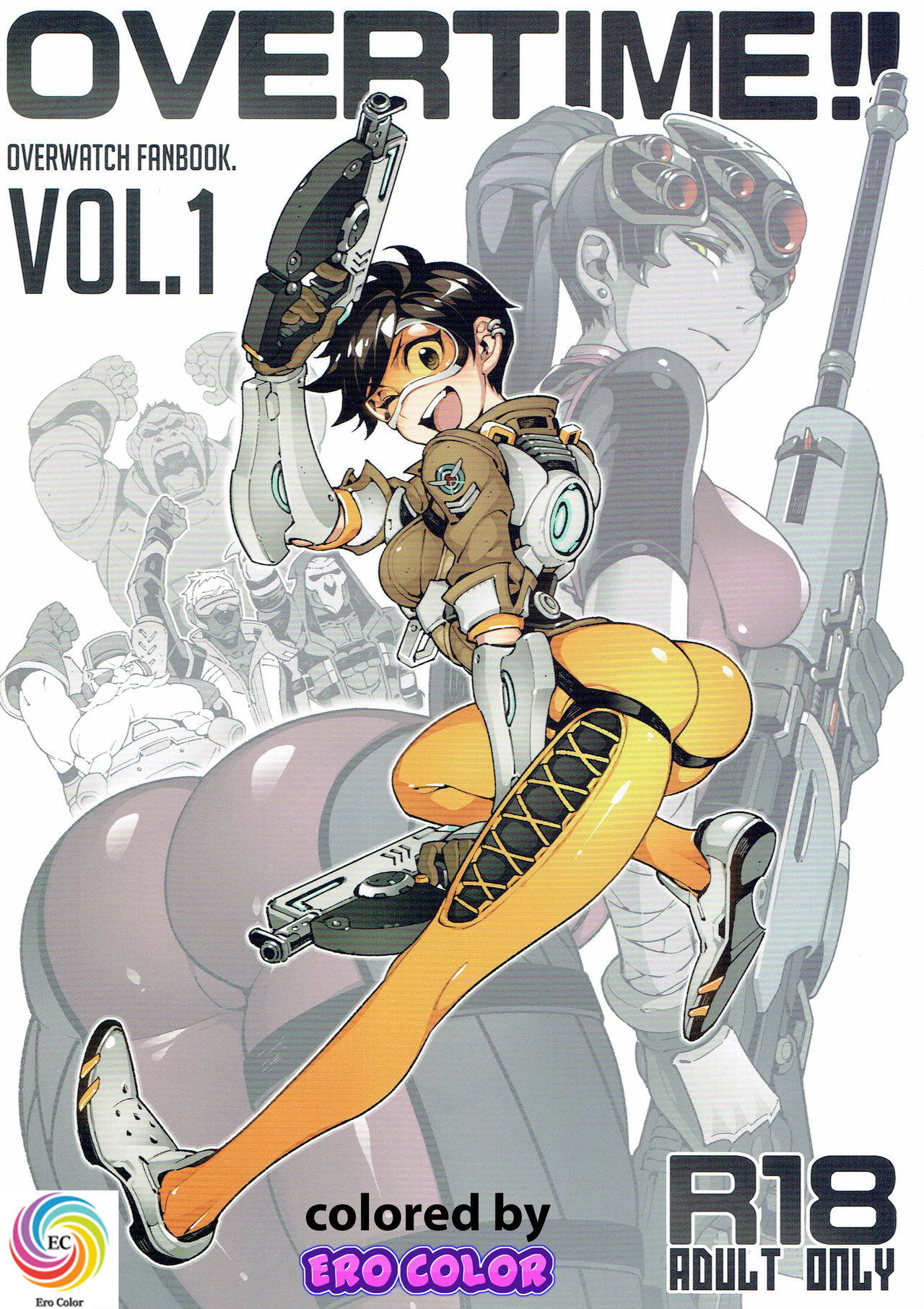 (FF29) [Bear Hand (Fishine, Ireading)] OVERTIME!! OVERWATCH FANBOOK VOL.1 (Overwatch) [English][Colorized]