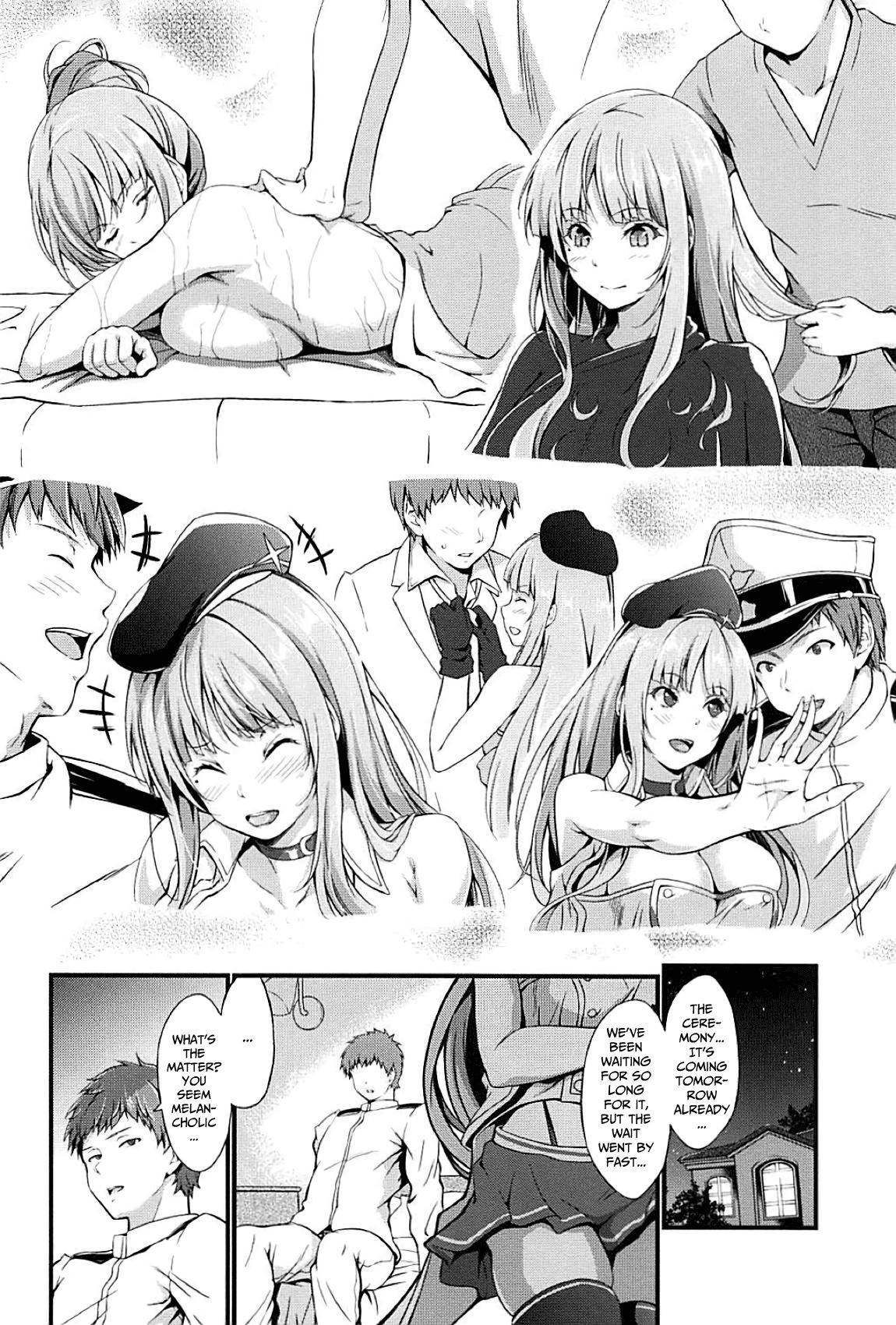 (C94) [Egonokatamari (Kimura Neito)] Fiji to Amaama Kekkon Zenya | The Sweet Night Before The Wedding With Fiji (Azur Lane) [English] [CulturedCommissions]