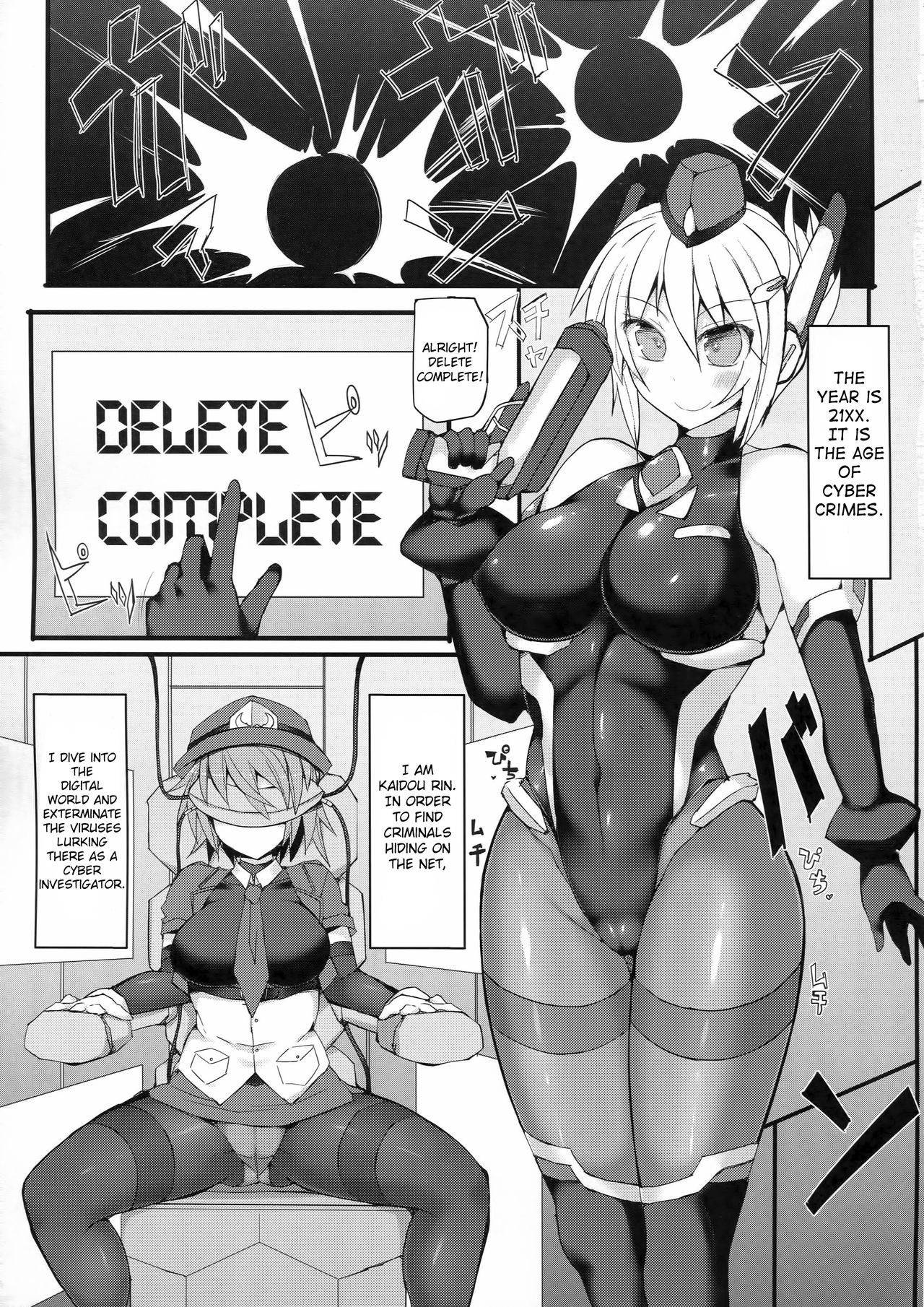 (C91) [Stapspats (Hisui)] Cyber Police Rin - Subepichi KuroSto Fukei Ahegao Kairaku Sennou [English]