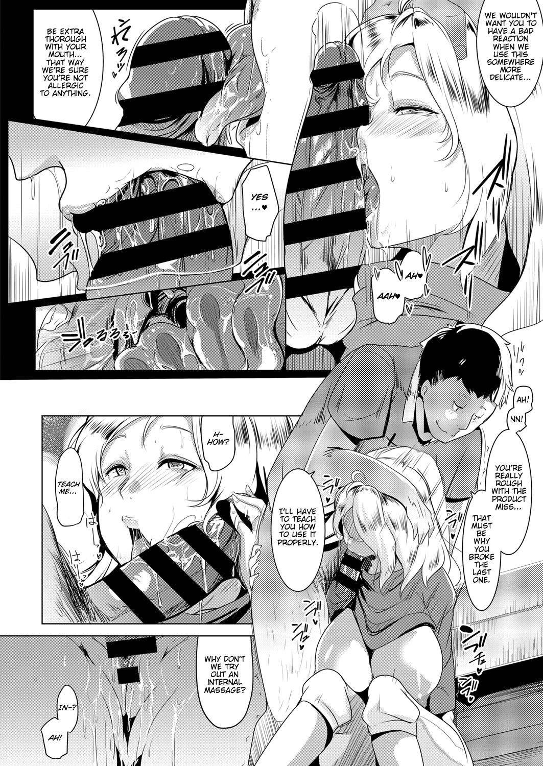 [Muneshiro] Kinpatsu Tsuma wa Shinsaku Kaden no Toriko Desu | A Blonde Housewife's New Toy (COMIC ExE 13) [English] [Darg777] [Digital]