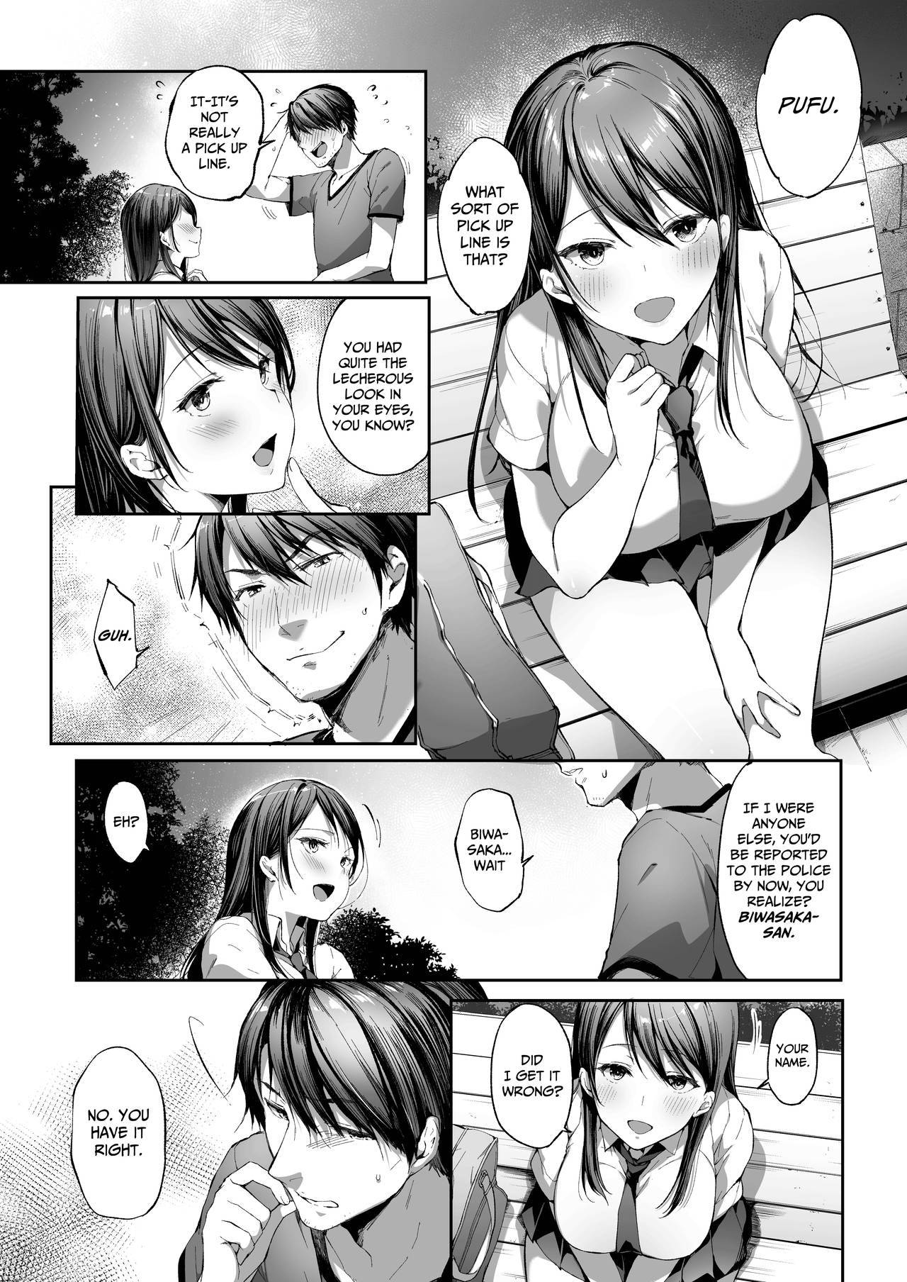 [Kakurenbo (Itou Nanami)] Muttsuri Sukebe na JK wa Suki desu ka? | Do You Like Secretly Slutty High School Girls? [English] [CulturedCommissions]