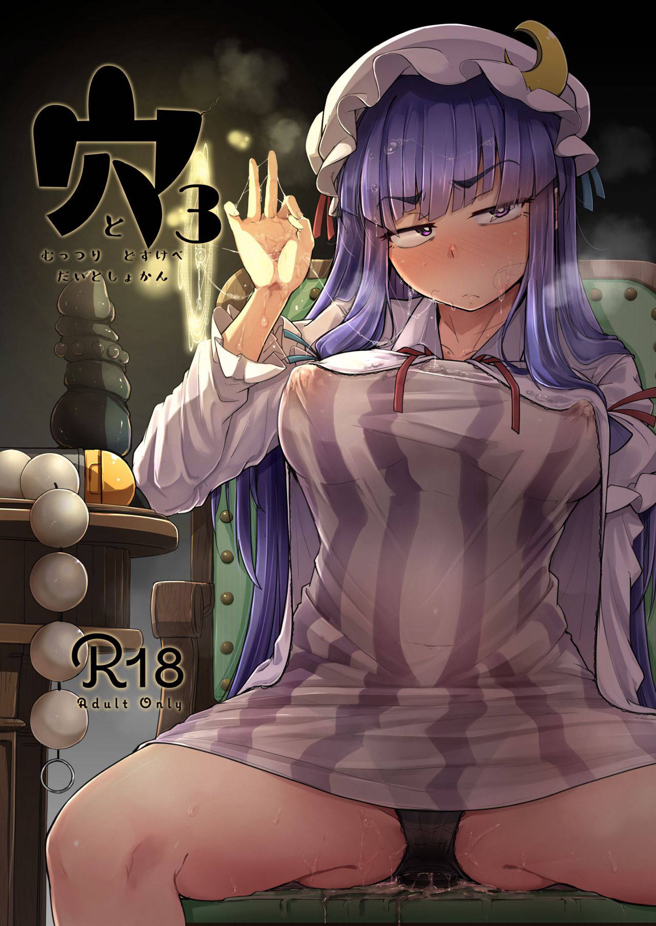 [Jikahatsudensho (flanvia)] Ana to Muttsuri Dosukebe Daitoshokan 3 (Touhou Project) [Digital]