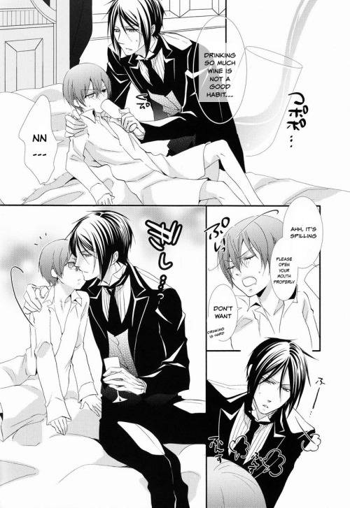 [Pink Kitten (Naokichi.)] Trance (Black Butler) [English] [prince-lordie]