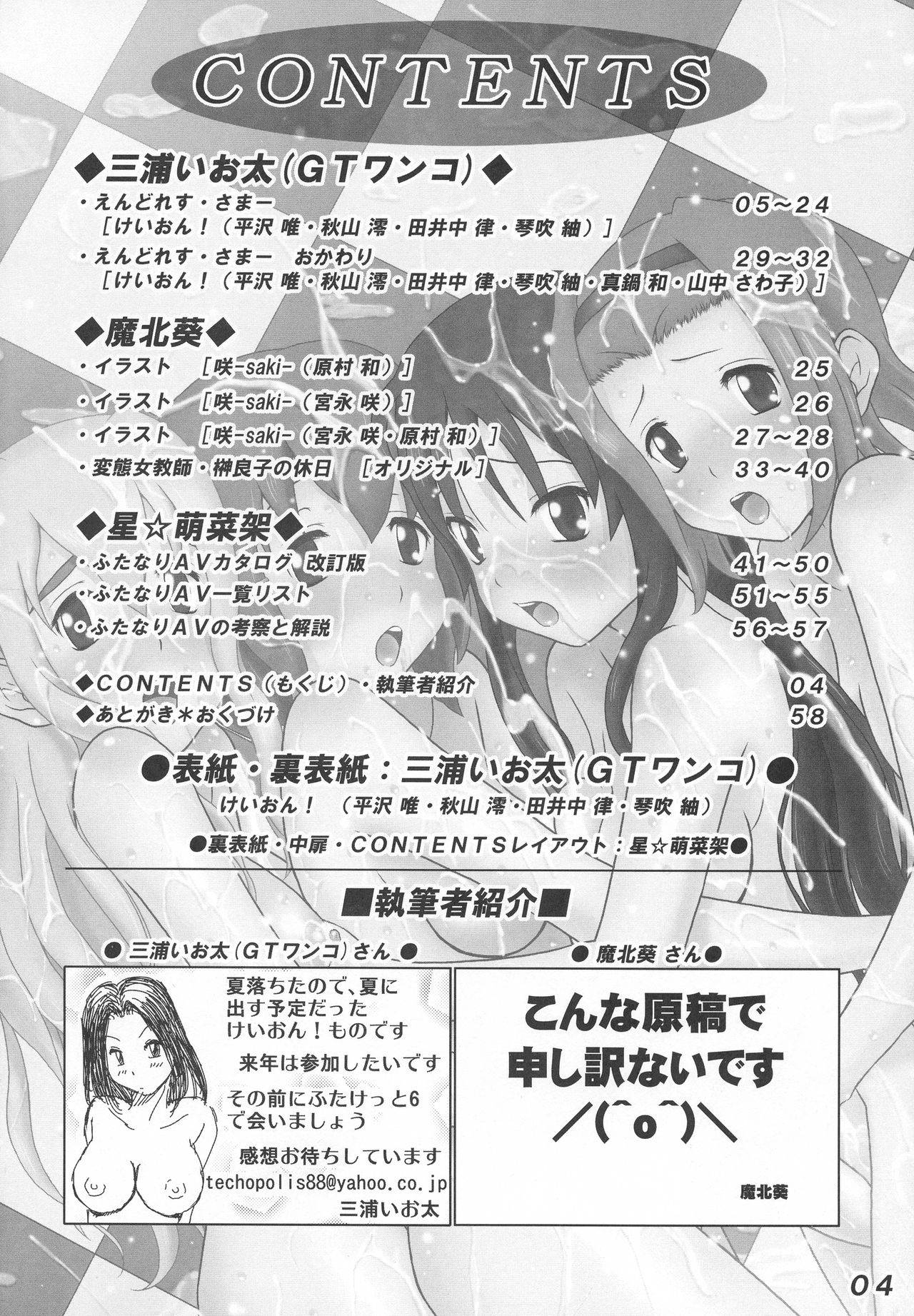 (C77) [LULU Koubou (Makita Aoi, Miura Iota, Shou Monaka)] Seraphita P Vol.4 2009 WINTER (K-ON!)