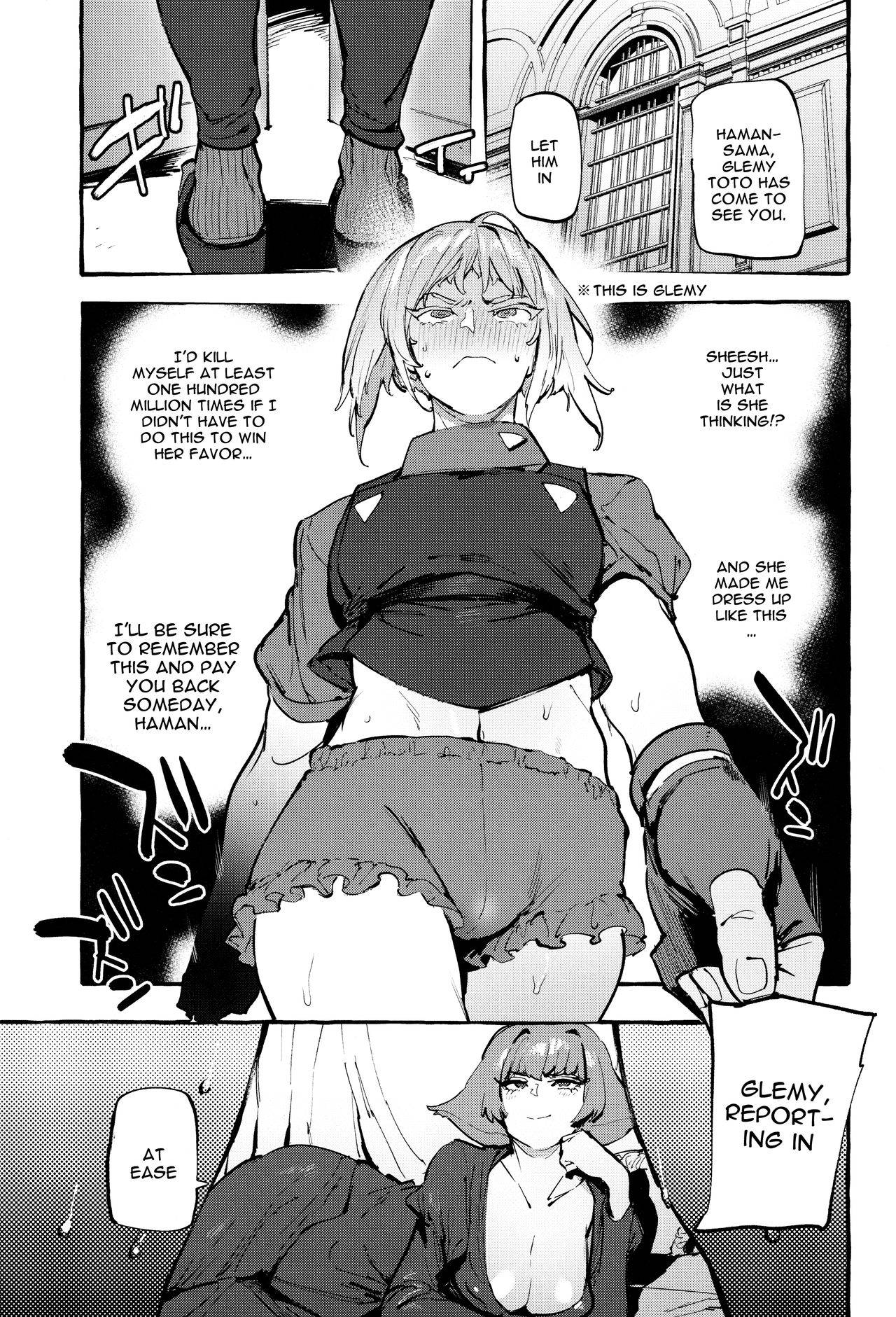 (Futaket 16.5) [Hibon (Itami)] Haman-sama no Uchuu Seiki | Haman-sama's Space Genitals (Gundam ZZ) [English] {Doujins.com}