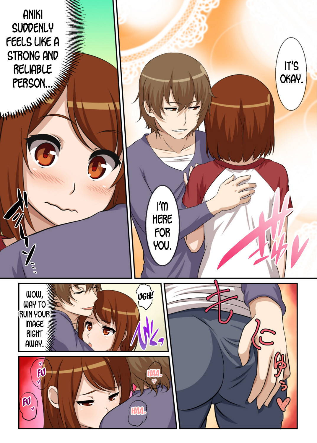 [Pink Pineapple] Nyotamen! ~Nyotaika Shita Ore wa Aniki no Kanojo!~ 2 | Nyotamen! ~I've turned into a girl and became my brother's girlfriend!~ 2 [English] [desudesu]