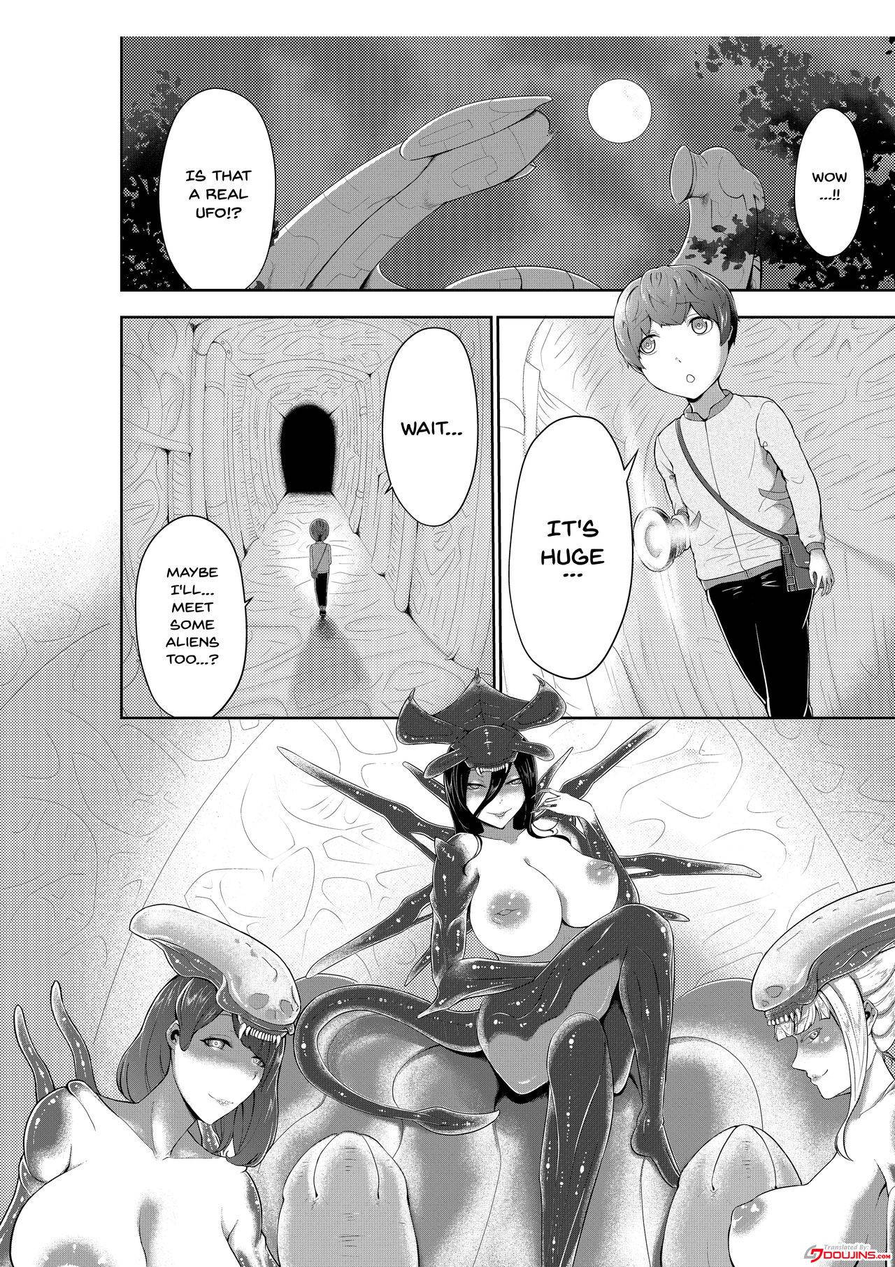 [Oshiro] Alien Queen no Mae de Seieki o Sasageyou [English] [Doujins.com]