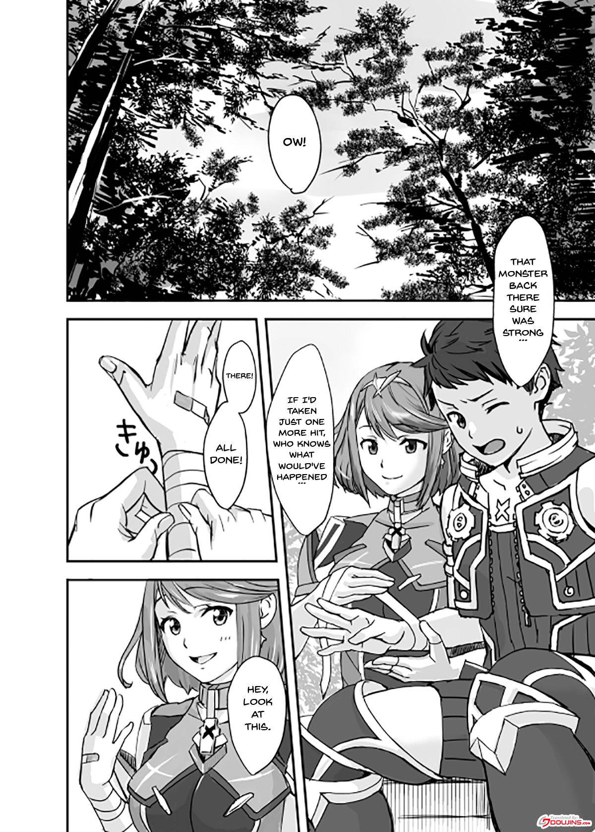 [Oshima Aki] Waifublade (Xenoblade Chronicles 2) [English] [Doujins.com]