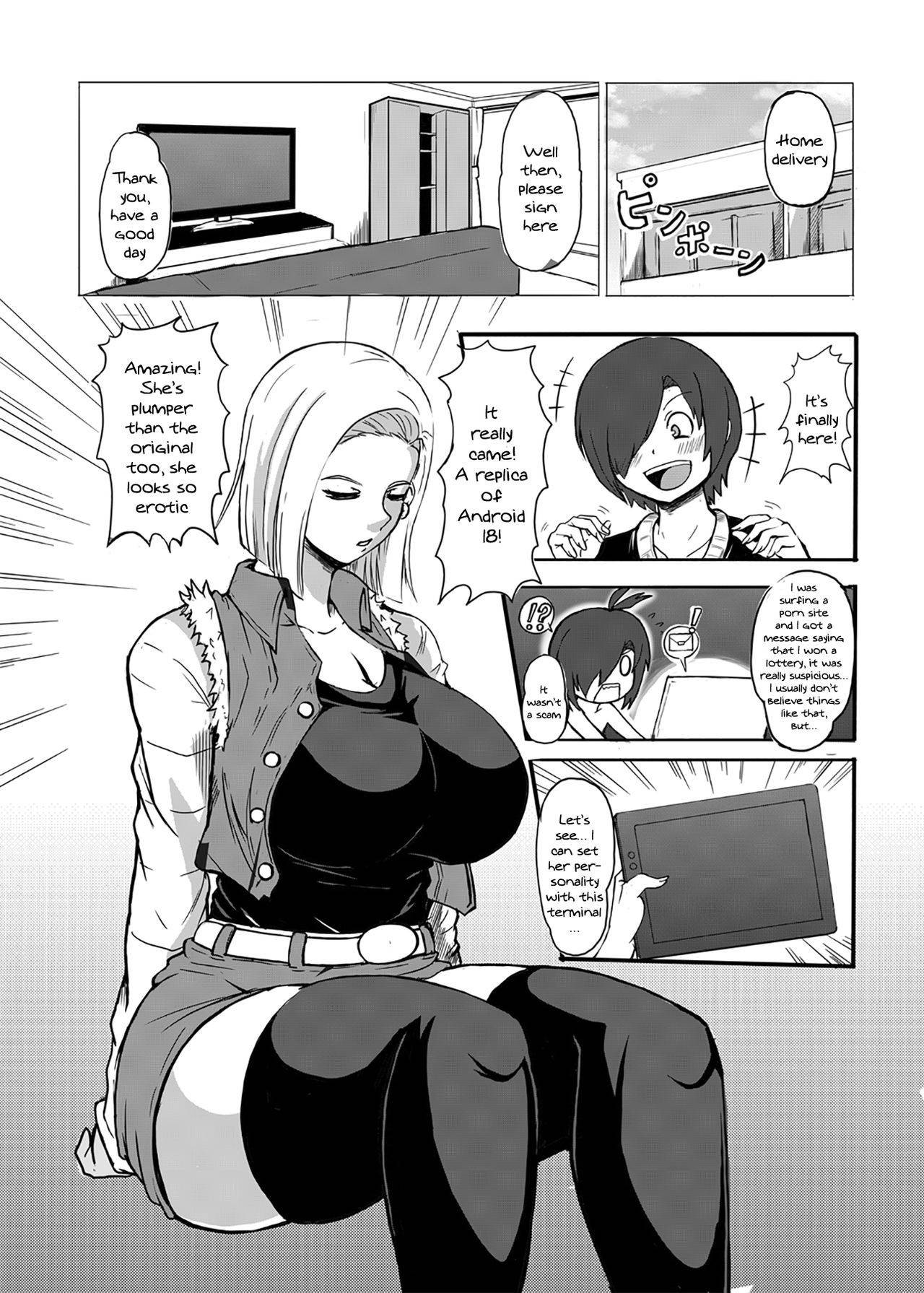 [Shachihokoya (3huro)] 18-gou o Shuuchishin Zero ni Shite Yarimakurimashita | I Set Android 18's Shame To 0 And Fucked Her Over And Over (Dragon Ball Z) [English] {Doujins.com} [Digital]