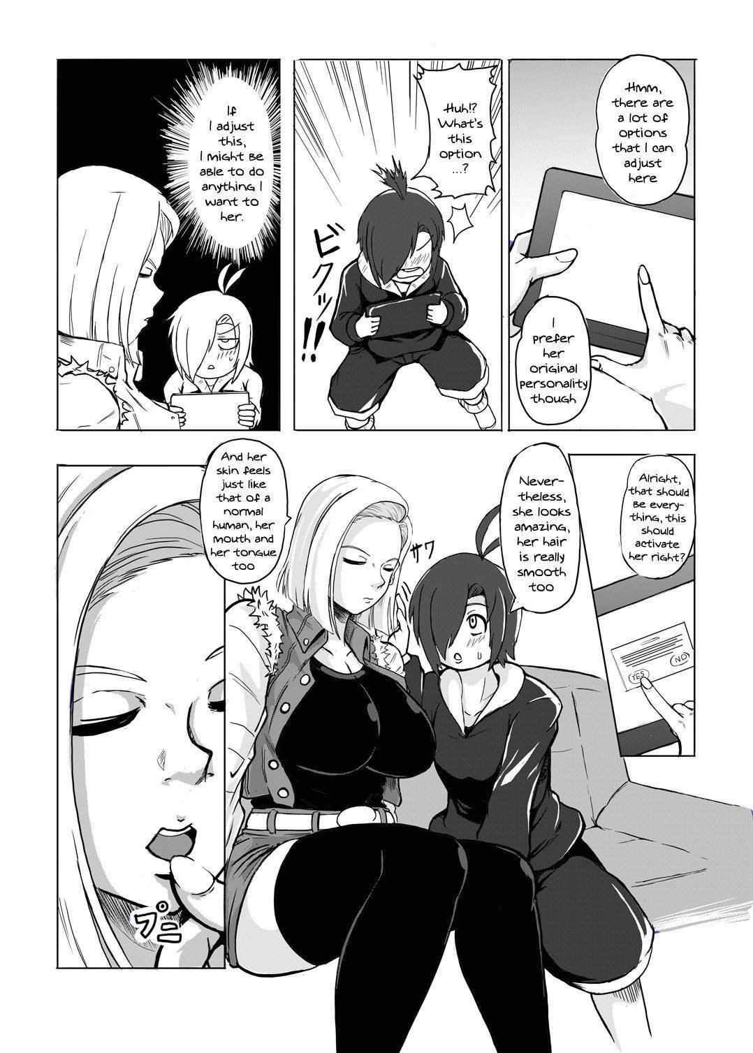 [Shachihokoya (3huro)] 18-gou o Shuuchishin Zero ni Shite Yarimakurimashita | I Set Android 18's Shame To 0 And Fucked Her Over And Over (Dragon Ball Z) [English] {Doujins.com} [Digital]