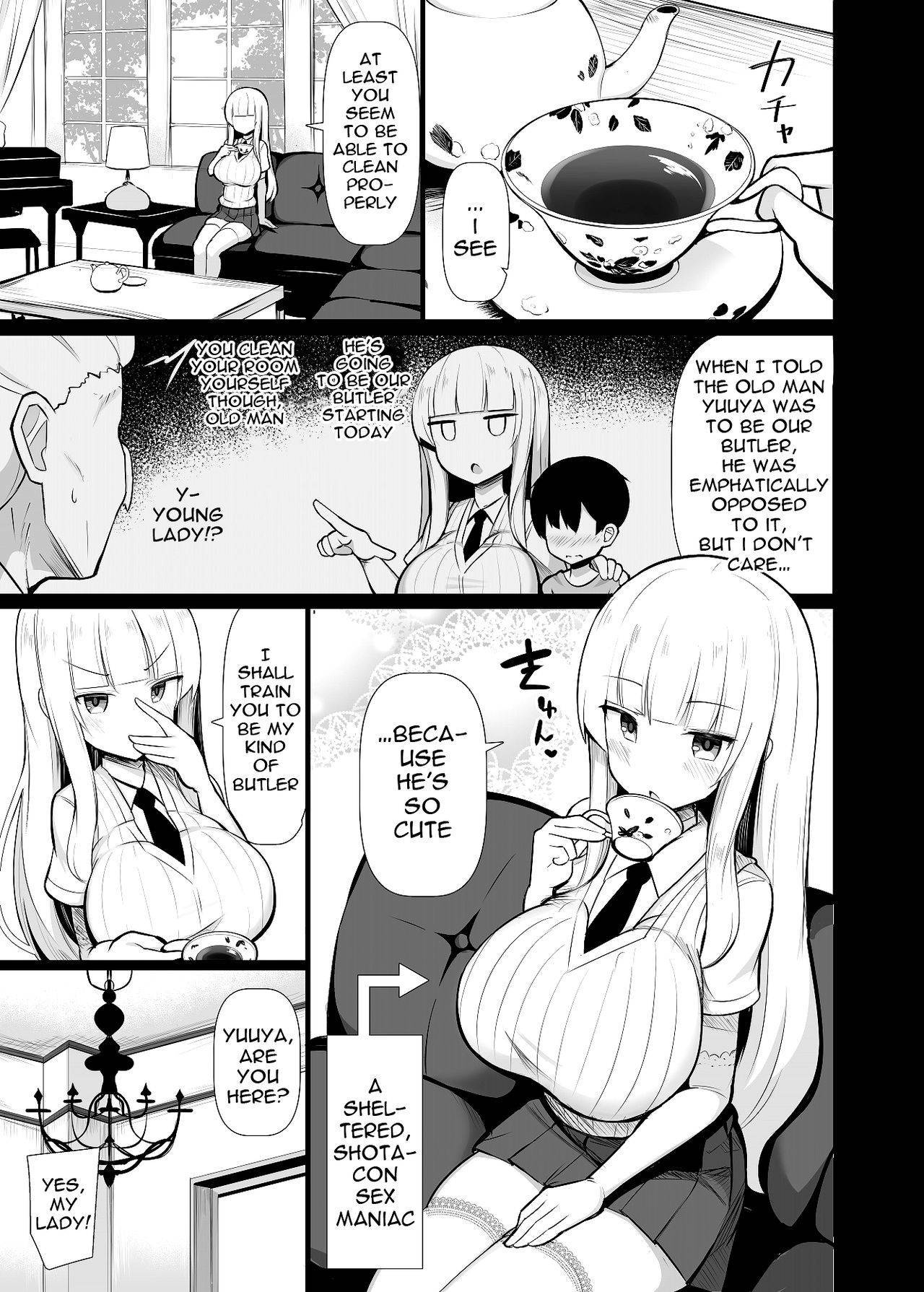 [Fry Dish (Jakko)] Ojou-sama ni Kawareta Boku | I Was Bought By a Young Lady [English] {Doujins.com} [Digital]