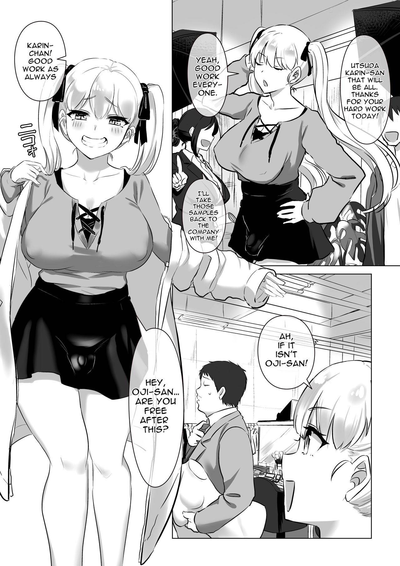 [Inari Mochi] Futa Gal Yomo Souda Karin Datsu Seikatsuku de Love Love Gohoushi!! [English] [Doujins.com]