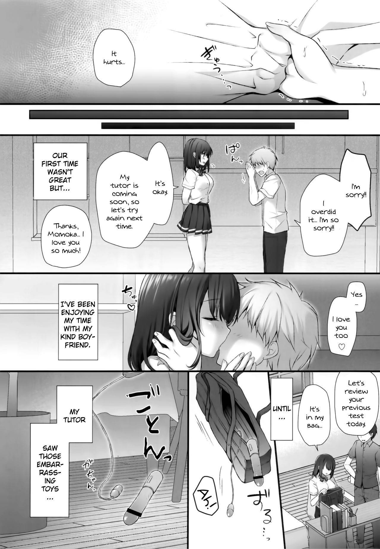 (Akihabara Chou Doujinsai) [Kinokonomi (kino)] Sensei Dame desu... ~Kyonyuu Shoujo Momoka no Futaana Omocha Seme~ | Sensei We Shouldn't... [English] {Doujins.com}