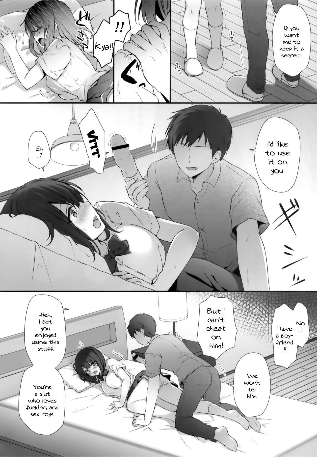 (Akihabara Chou Doujinsai) [Kinokonomi (kino)] Sensei Dame desu... ~Kyonyuu Shoujo Momoka no Futaana Omocha Seme~ | Sensei We Shouldn't... [English] {Doujins.com}