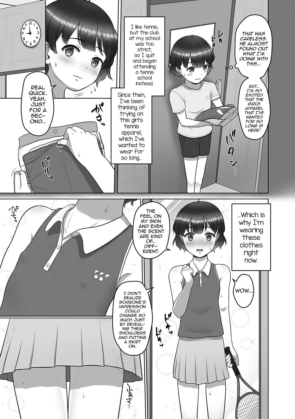 [Sagaraten] Akogare no Tennis Wear (Gekkan Web Otoko no Ko-llection! S Vol. 57 [English] [mysterymeat3] [Digital]