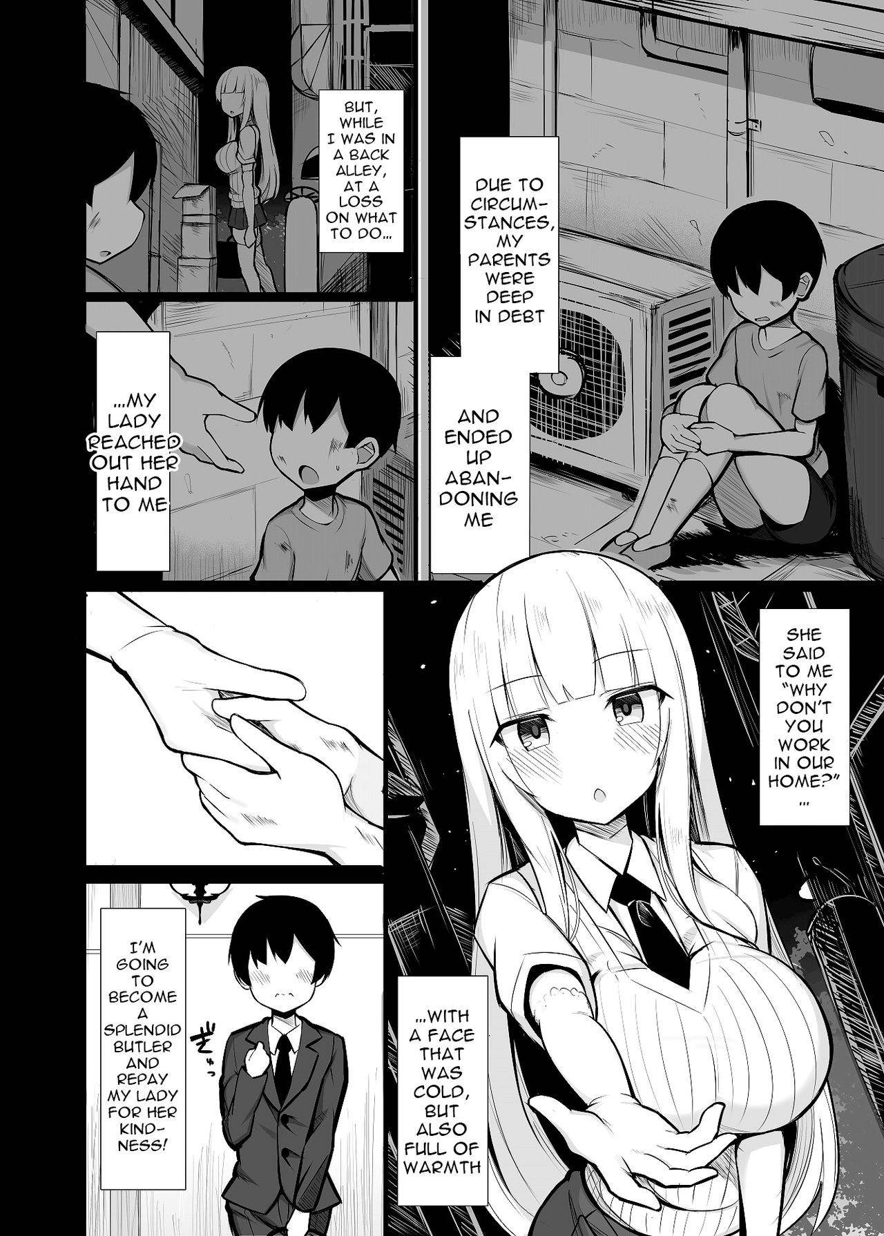 [Fry Dish (Jakko)] Ojou-sama ni Kawareta Boku | I Was Bought By a Young Lady [English] [Doujins.com]