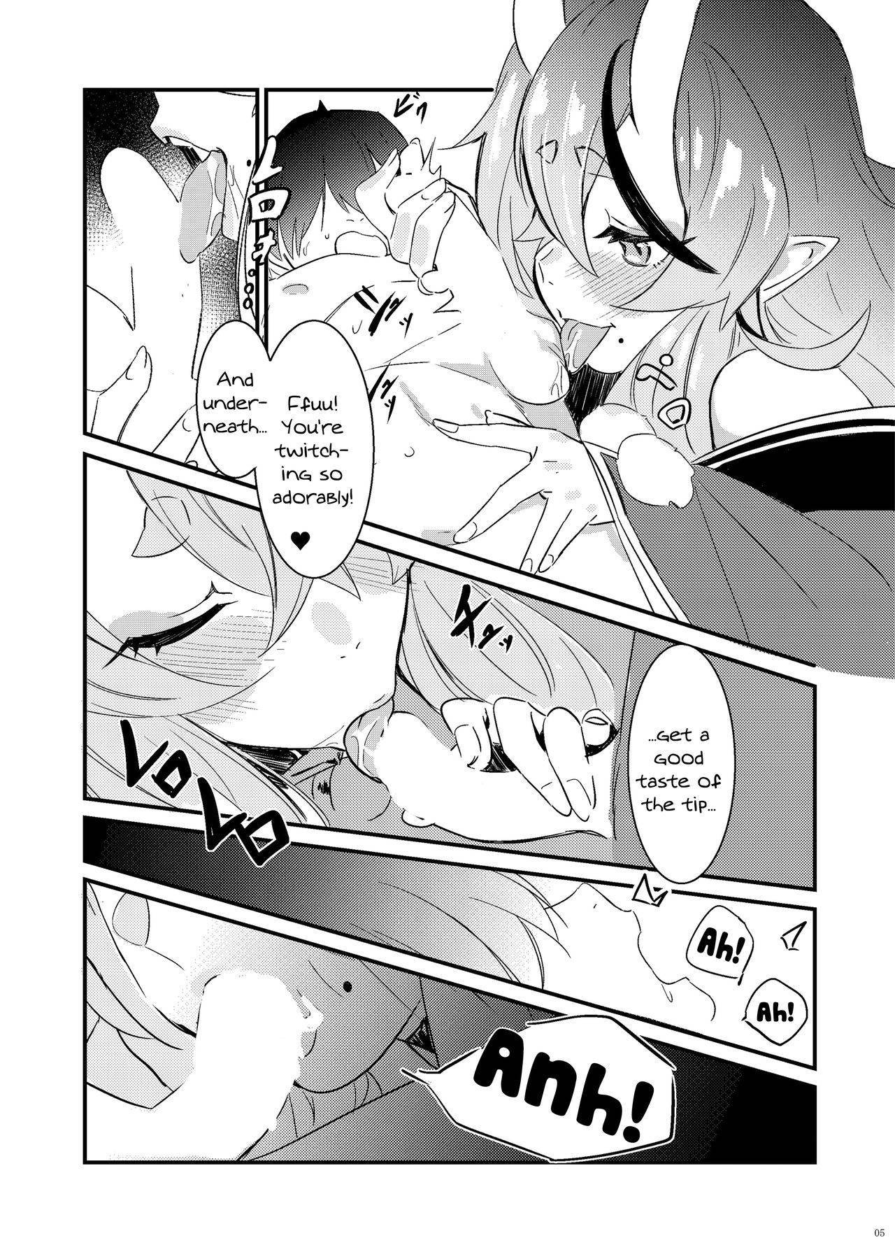 [Salt choc (Nana G)] Oni to Warabe to Yume to Utsutsu to | A Boy That Gets To Fuck An Oni In His Dreams (Rindou Mikoto) [English] {Doujins.com} [Digital]