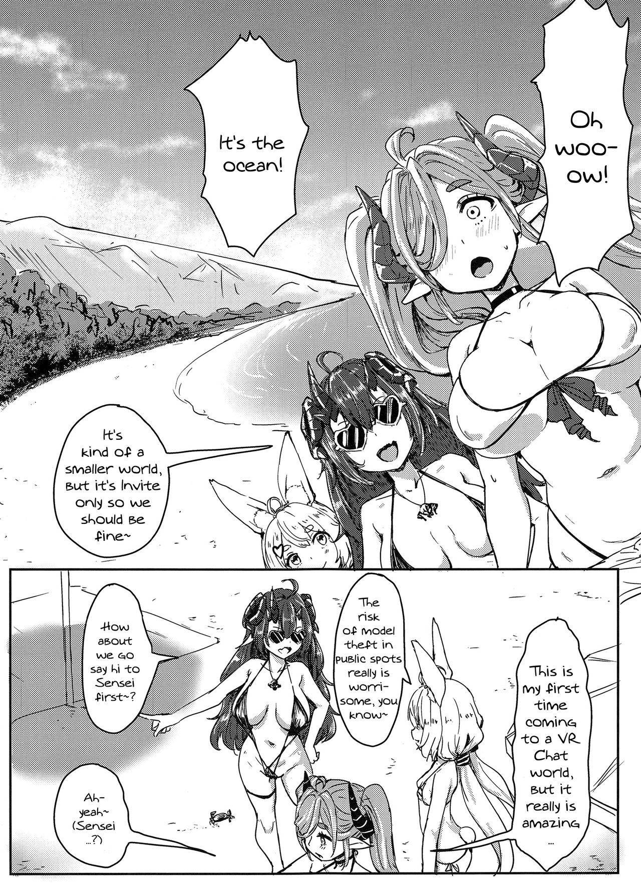 (C97) [Cleari Tei (Clearite)] Oideyo! Virtual Yarimoku Nanpa Beach [English] [Doujins.com]