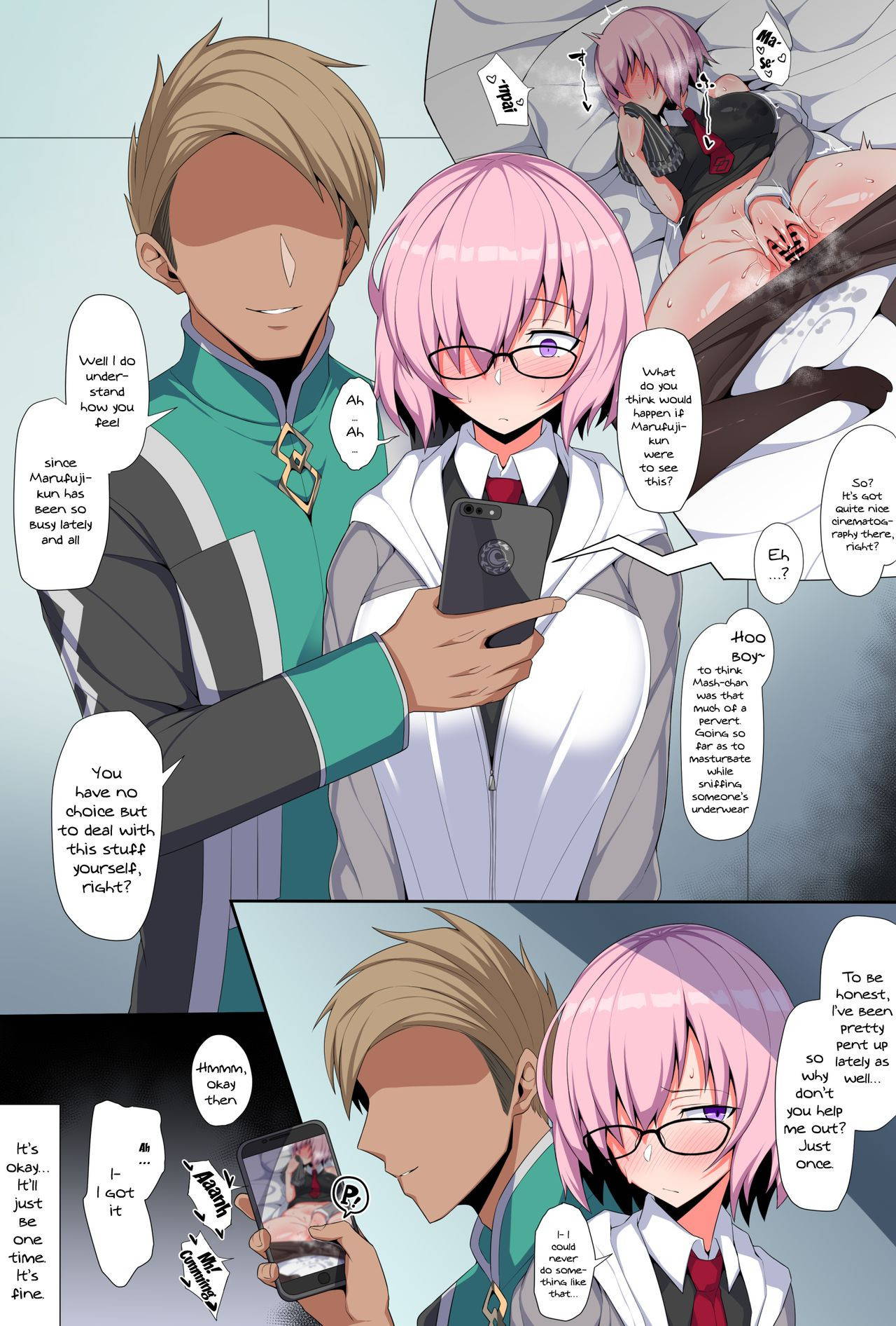 [Arimura Daikon] Saikin Senpai ni Kamatte moraete inai Kouhai Nasubi-chan (Fate/Grand Order)[English] [Doujins.com]