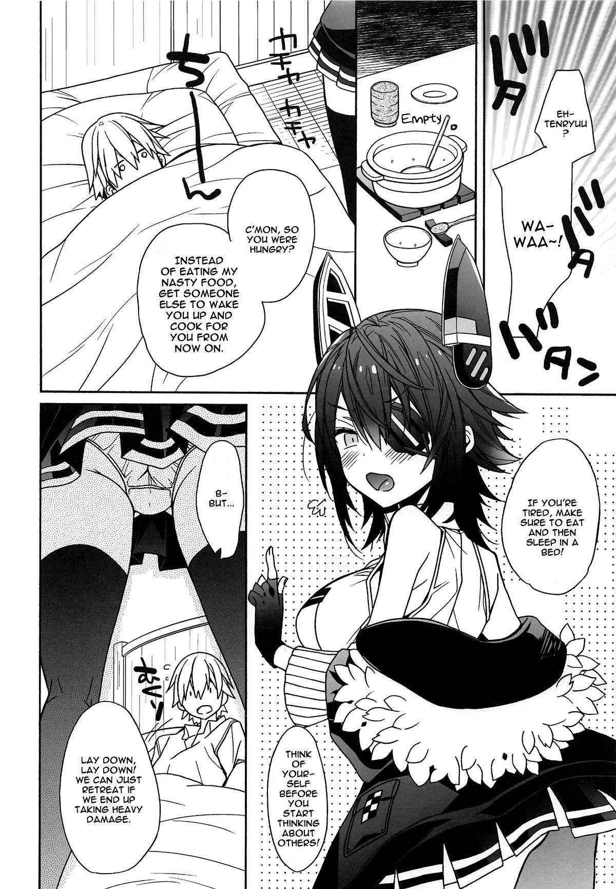 (COMIC1☆14) [ciaociao (Araki Kanao)] tenryuchan no make (Kantai Collection -KanColle-) [English] [Doujins.com]