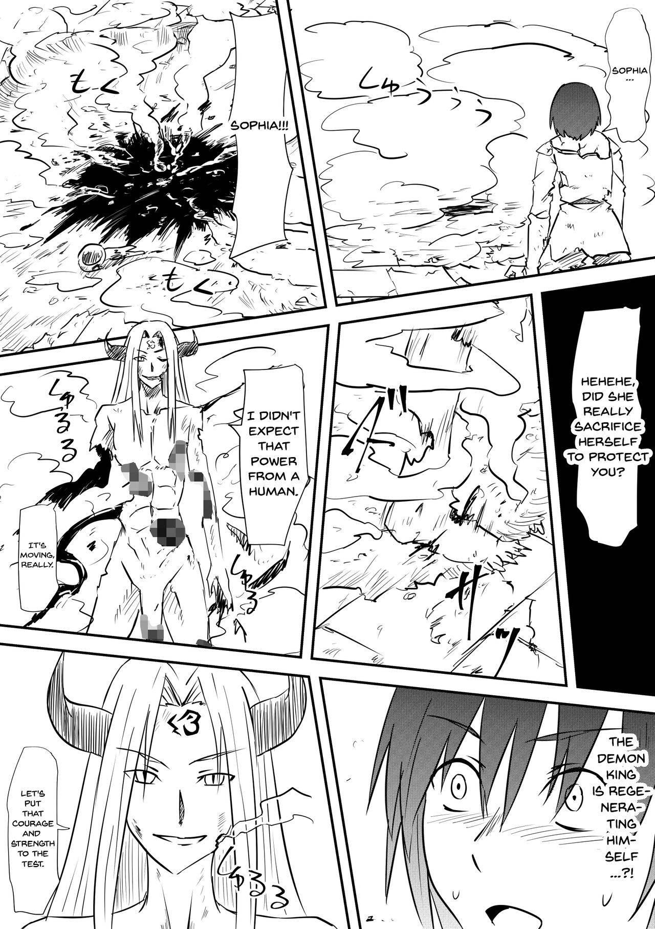 [Mikezoutei] Yuusha Haiboku ~Maou ni Yabure Mesu Ochi Saserareta Yuusha no Monogatari~ | Story Of A Hero Who Fell To The Demon King [English] {Doujins.com}