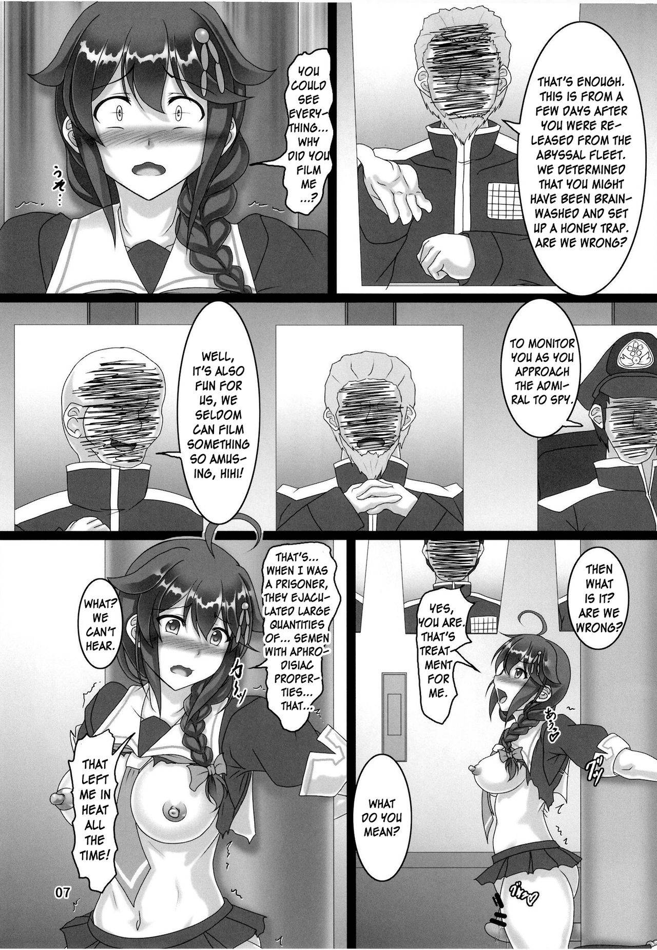 [Hikari no Tomoshibi (Kousoku)] Zoku, Shigure Kikaishiki Jinmon -Boku no Zecchou Samonkai- (Kantai Collection -KanColle-) [English] [MrBubbles] [Digital]