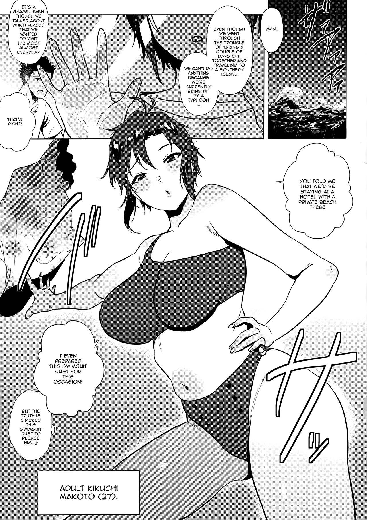 (COMIC1☆16) [Amarini Senpaku! (Yokkora)] Otona Makoto to Mizugi Fashion Show Suru Hon | A Book About Adult Makoto's Swimsuit Fashion Show (THE IDOLM@STER) [English] {Doujins.com}