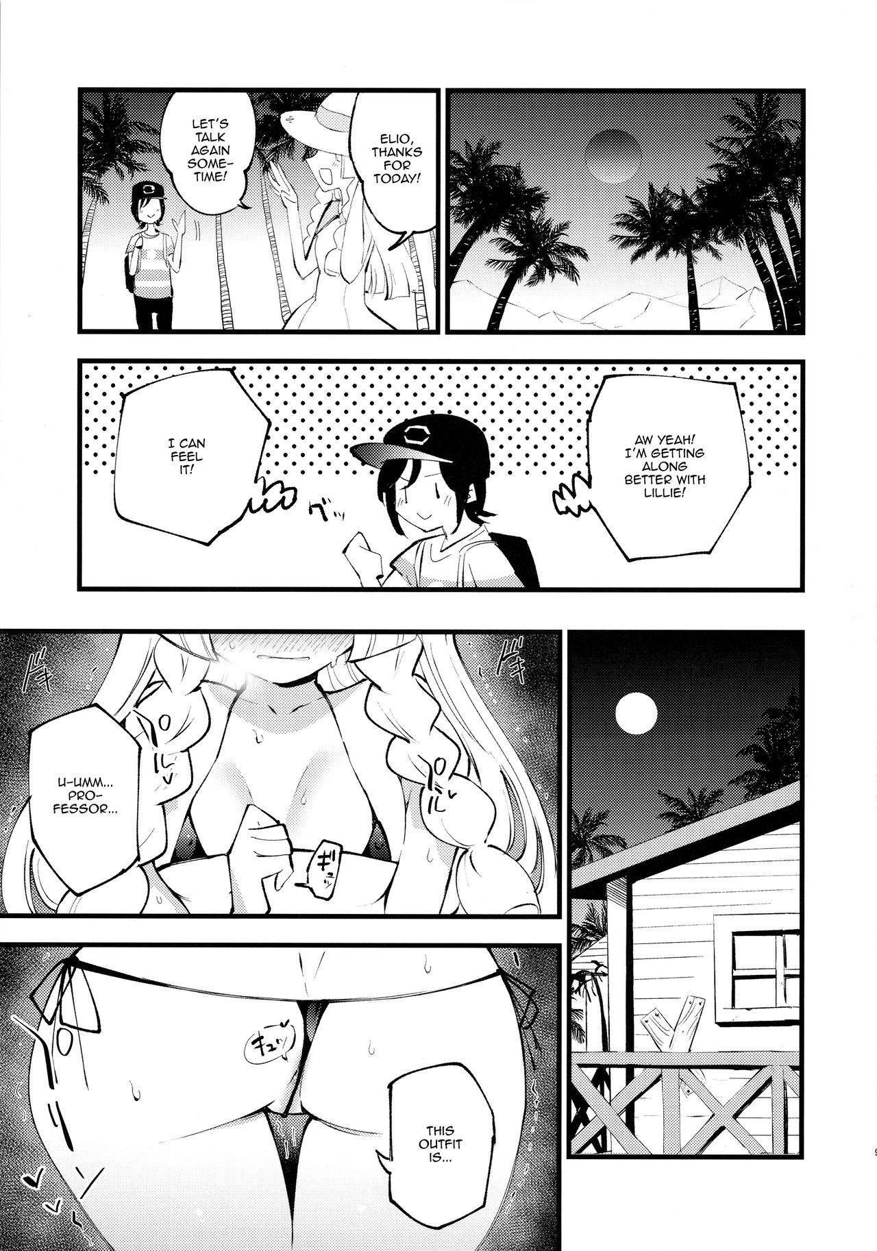 (C97) [Shironegiya (miya9)] Hakase no Yoru no Joshu. 3 | The Professor's Assistant At Night. 3 (Pokémon Sun and Moon) [English] [Panatical]