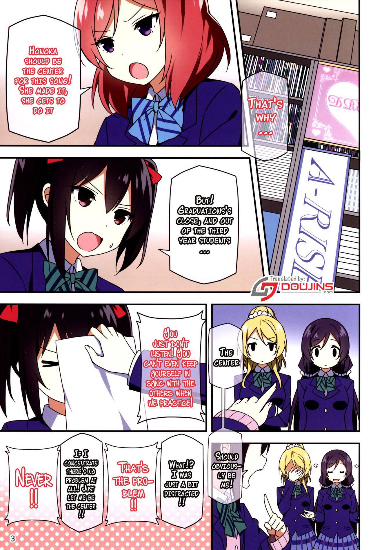 (C88) [Candy Club (Sky)] Endless Love ~Kako Kara no Present~ (Love Live!) [English] {doujins.com} [Decensored]