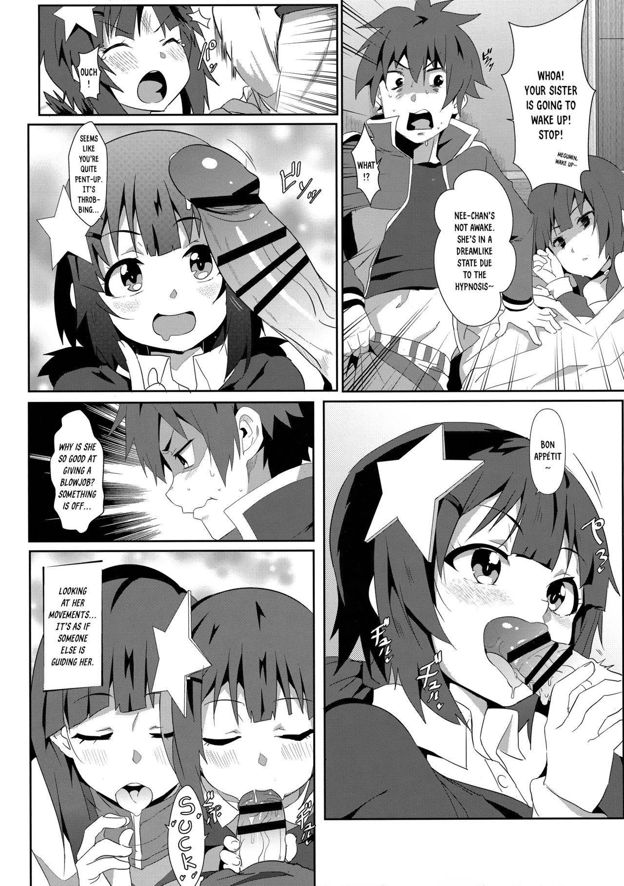 (FF36) [Nikoushikou (Nekosaki Aoi)] Megumin ni Kareina Shasei o! 6 (Kono Subarashii Sekai ni Syukufuku o!) [English] {Hennojin}