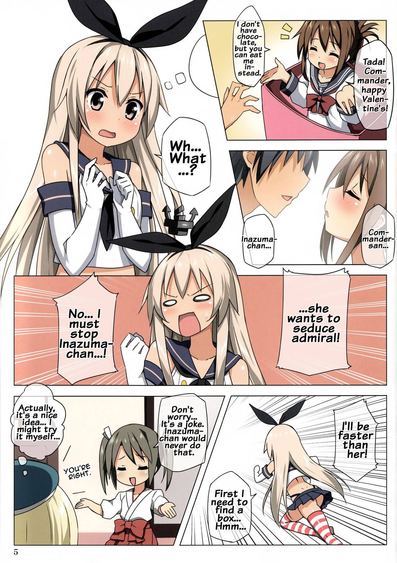 (SC61) [Candy Club (Sky)] Zekamashi Present (Kantai Collection -KanColle-) [English] {doujins.com} [Decensored]