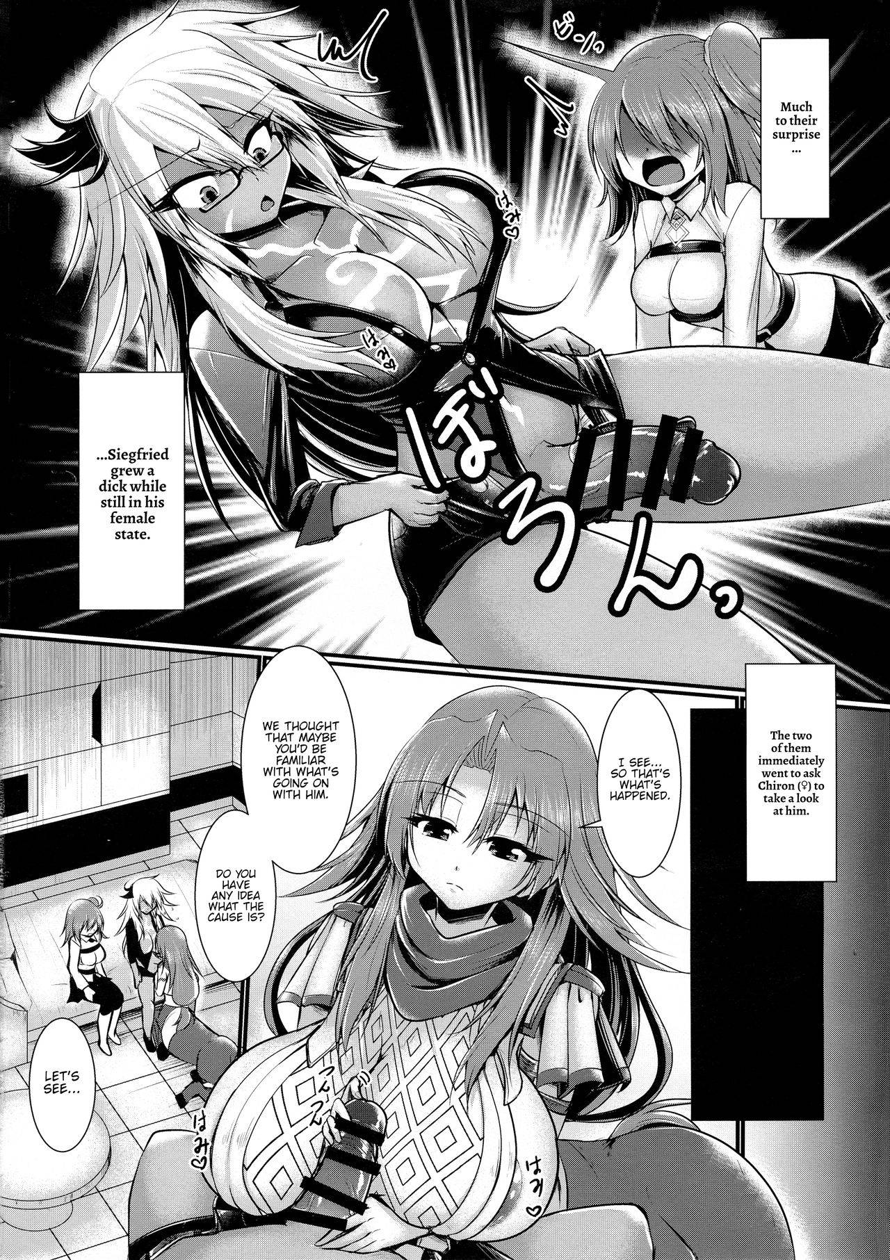 (Futaket 15.5) [Gekkou Tei (Seres Ryu)] Futanari ☆ Cool Biz (Fate/Grand Order) [English] {Hennojin}