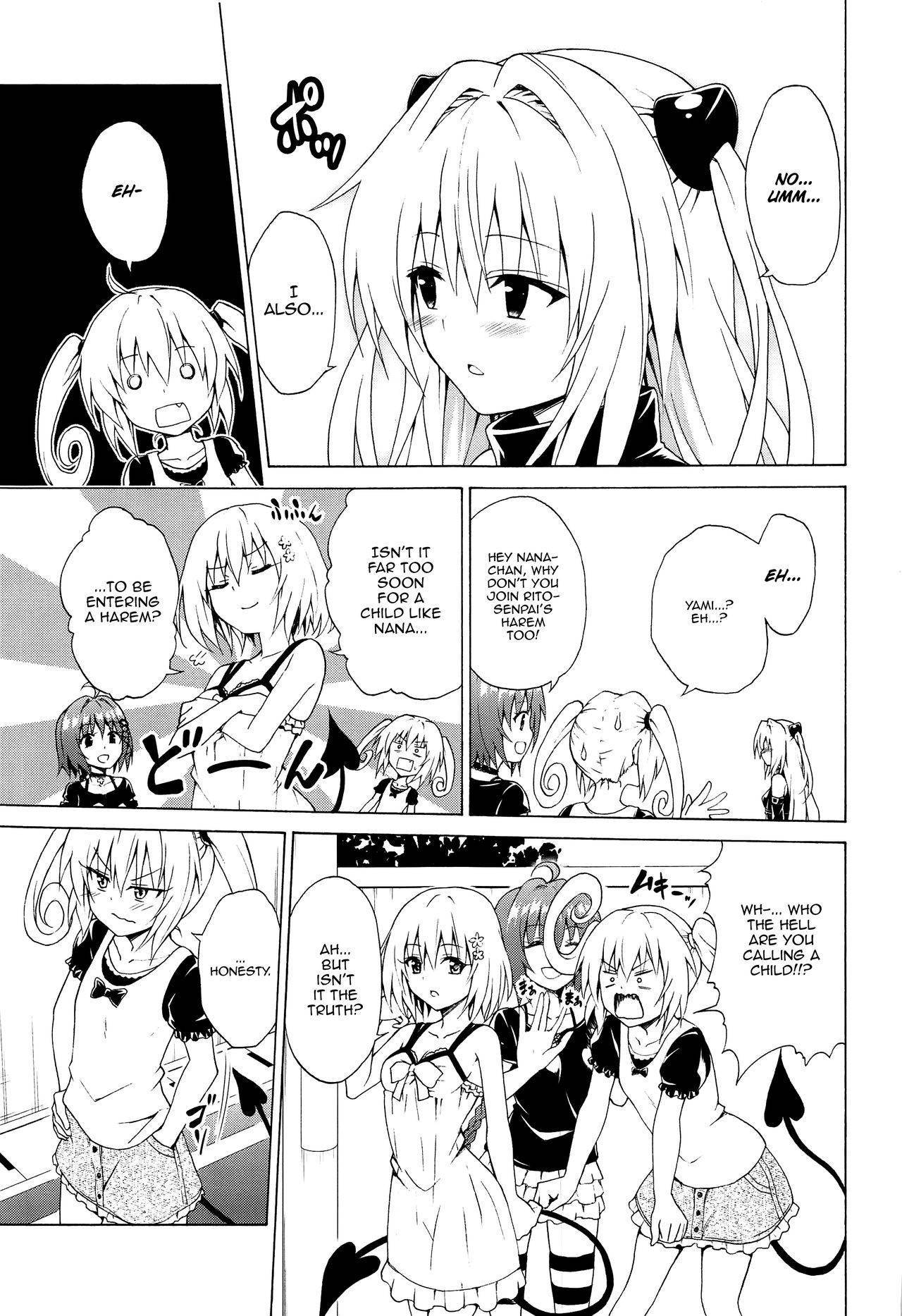 [TORA MACHINE (Kasukabe Taro)] Mezase! Rakuen Keikaku Vol. 8 (To LOVE-Ru) [English] {Hennojin+Doujins.com} [Decensored]