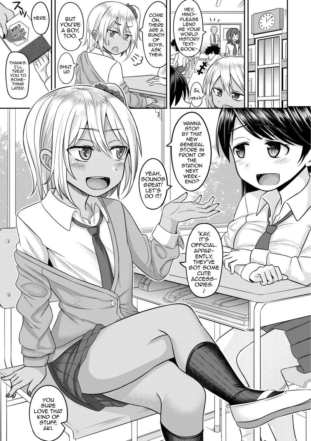 [Kanimaru] Cosplay Otokonoko-tachi ~ Ushiro no Ana ni Iretai Kankei Ch. 5 Ki ni Naru Gyaru wa Otokonoko ♂ [English] [mysterymeat3]