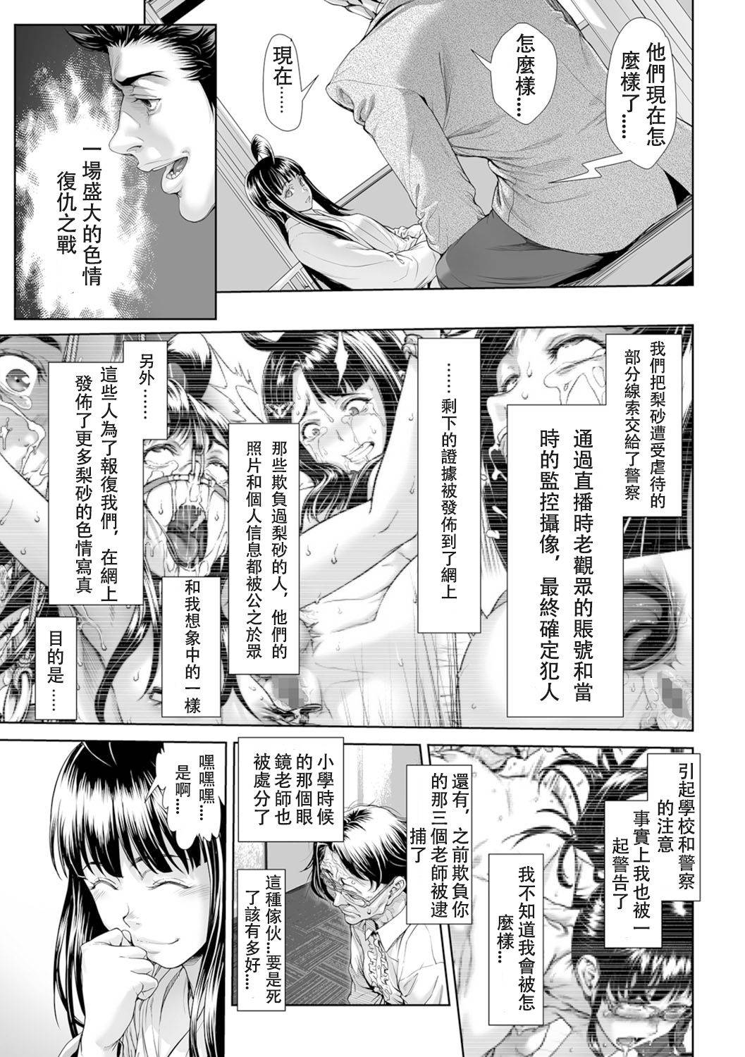 [Sannyuutei Shinta] Chinpotsuki Ijimerarekko Ch. 15 (Tama Tsubushi) [Chinese] [敦伟大友谊个人汉化]【重口NTR警告】