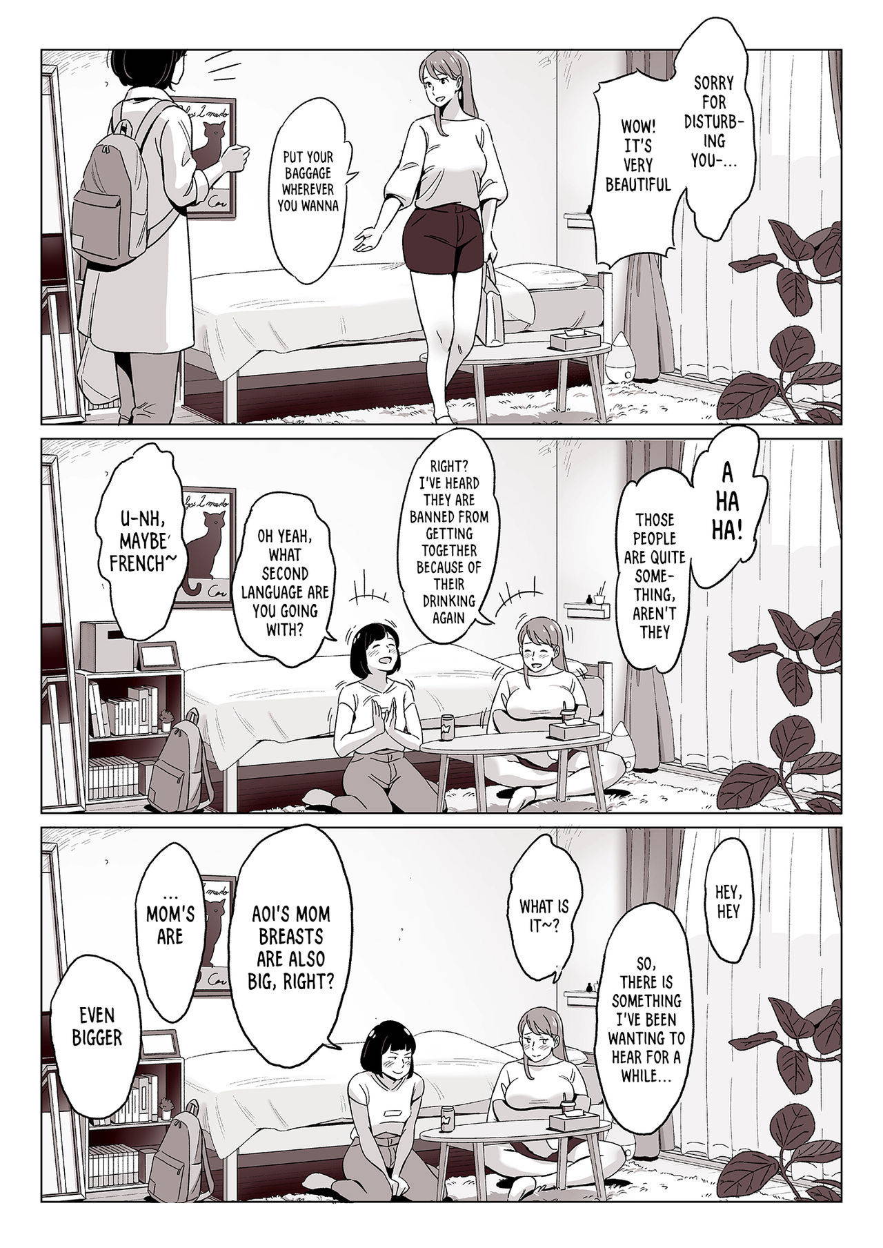 [alps1mando][Scandalous] What the Hidden Cameras Revealed of a Mother and Daughter with Big Tits...[English] [RookieDreamsScanlation]