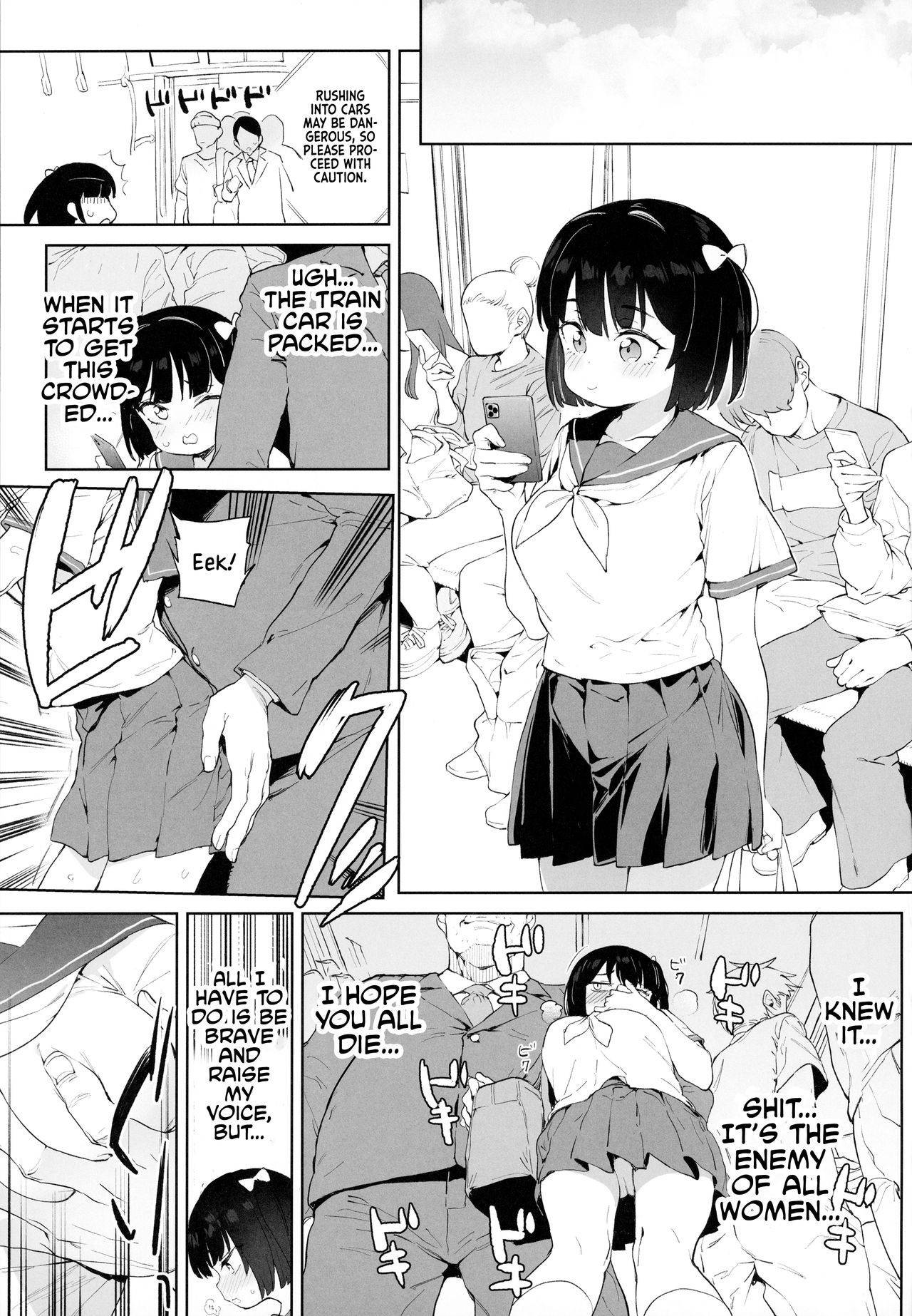 [Meshikutteneru. (Atage)] Chinpo no Dekasa de shika Otoko no Kachi ga Wakaranaku Natta "Onnanoko" | A "Girl" Who Determines The Value of Men Based On The Size Of Their Dicks [English] [Xzosk]