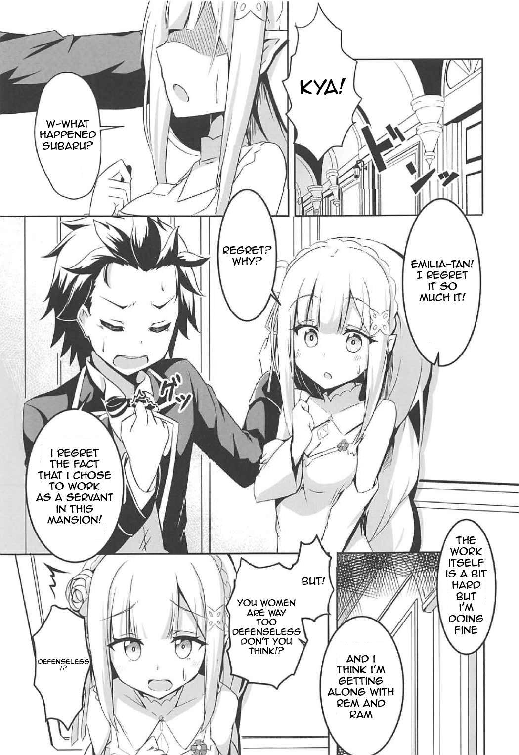 (C91) [Chelsea lip (Minato Yoshihiro)] Uchi no Heroine Chouzetsu Choroin (Re:Zero kara Hajimeru Isekai Seikatsu) [English] [Luclaft]