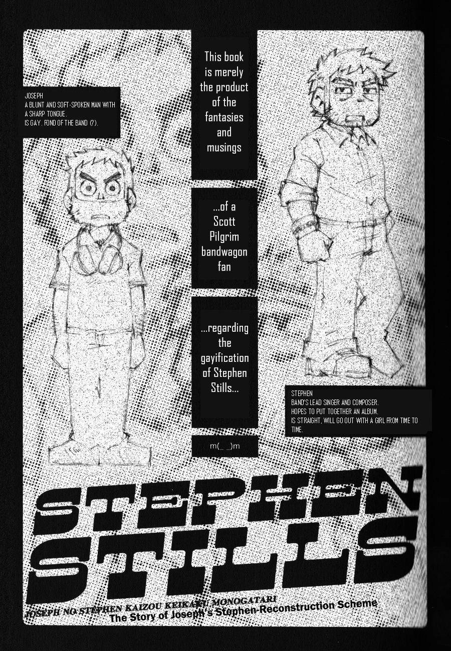 (C86) [NG (Noda Gaku)] STEPHEN STILLS Joseph no Stephen Kaizou Keikaku Monogatari (Scott Pilgrim) [English]