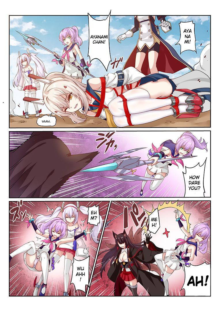 [甲板下的鸽子窝 (长弓燧龙)] Overreacted hero Ayanami made to best match before dinner barbecue (Azur Lane) [English] [Night Revenants] [Digital]