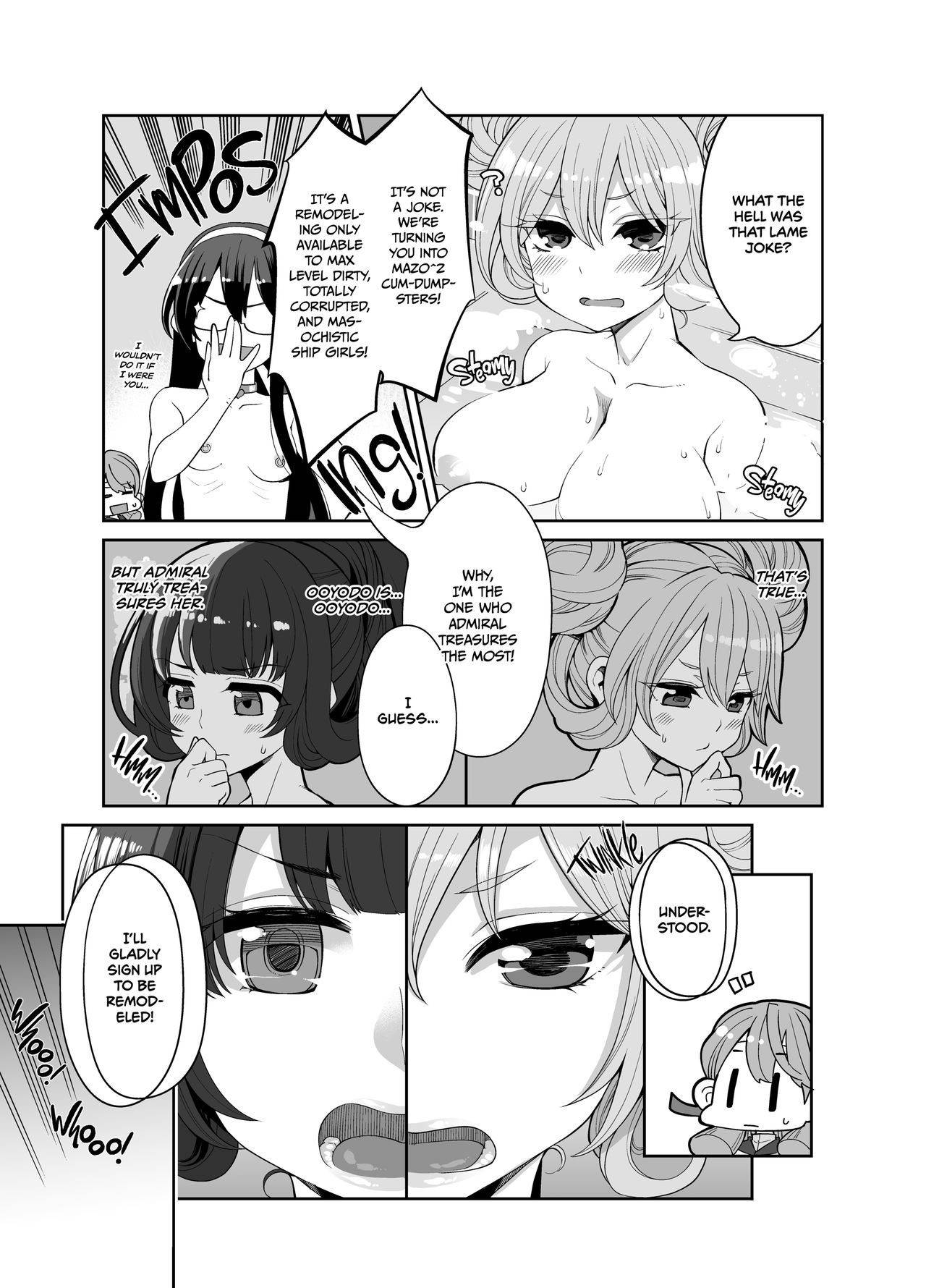 [Showa Saishuu Sensen (Hanauna)] Mizuho & Kashima no Nikubenki (Maji) | Mizuho vs Kashima: How to Become a Proper Cum-dumpster (Kantai Collection -KanColle-) [English] {2d-market.com} [Decensored] [Digital]