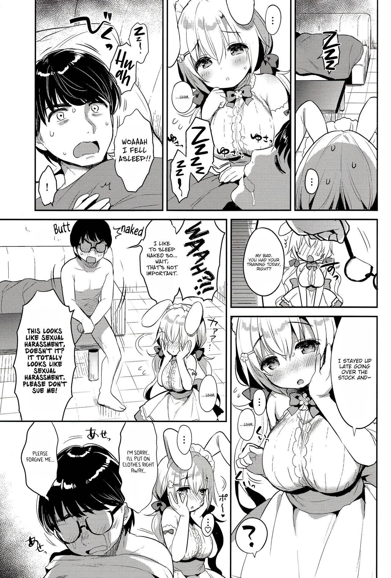 (COMIC1☆15) [Usacastle (Usashiro Mani)] Albino Sakura-chan to Ama Ecchi  [English] [Thennos Scans]