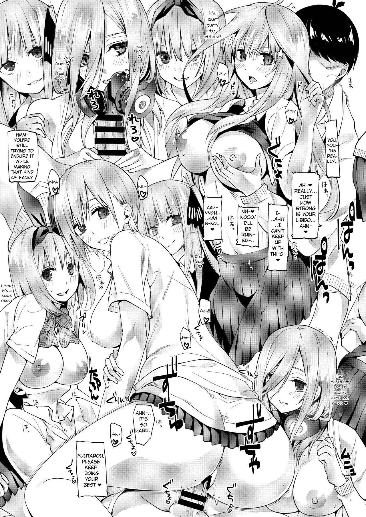 [Samurai Ninja GREENTEA] Gobun no Go -Nakano-ke Itsutsugo Harem END- | Five Fifths -Nakano Quintuplets' Harem END- (Gotoubun no Hanayome) [English] [syraku] [Digital]